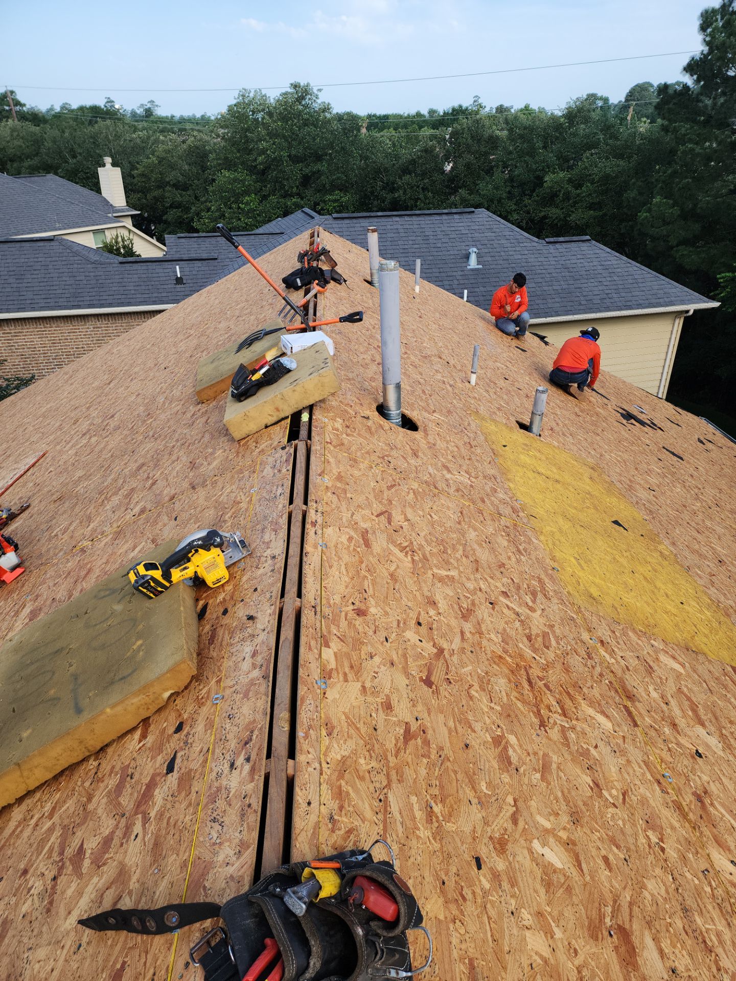 Residential Roofing Repair using Owen's Corning Duration (Lifetime) Shingles by Roof Repair Services LLC