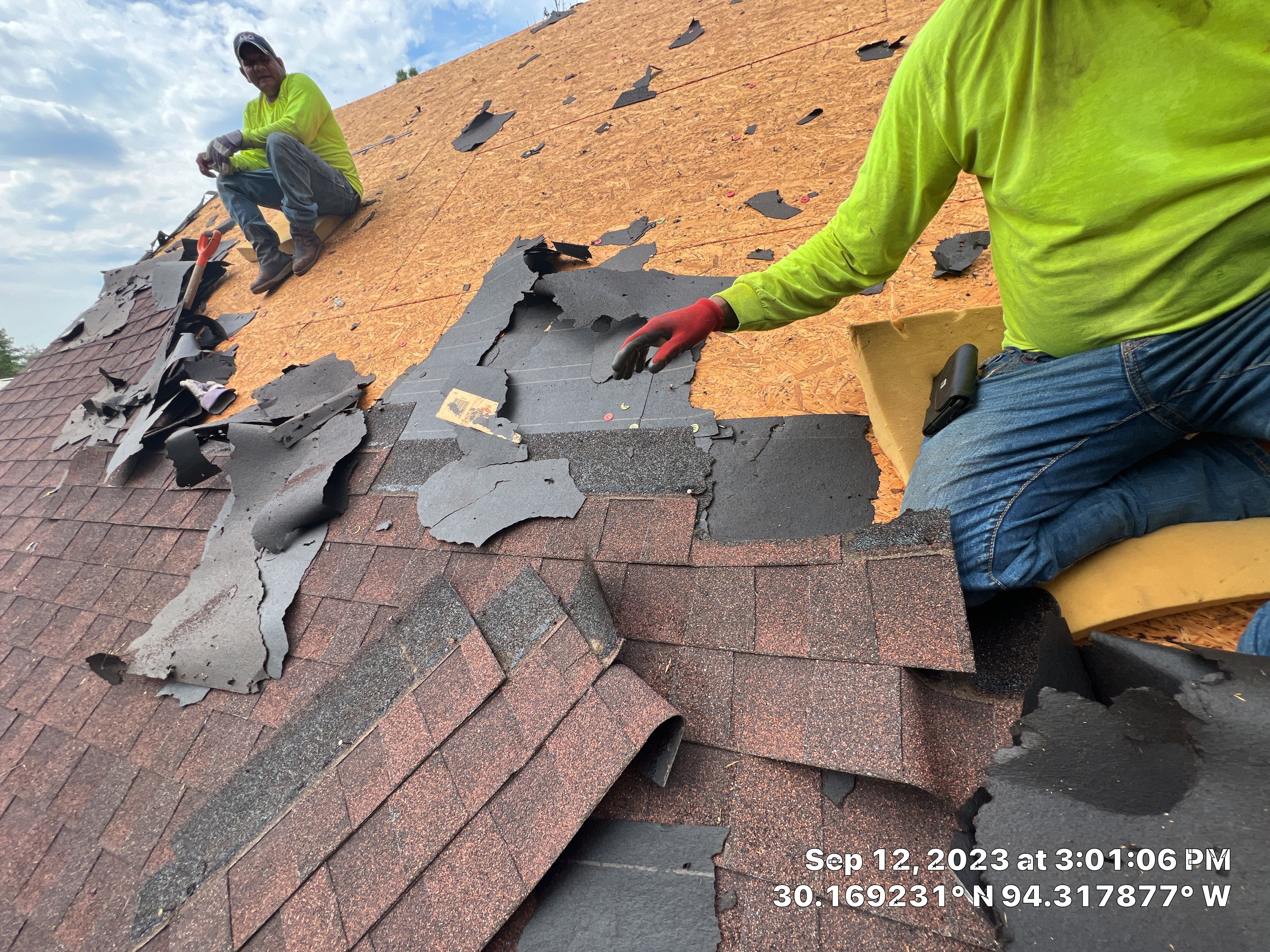 Architectural Shingle Replacement and Storm Damage Repair in Sour Lake by Caliber Restoration LLC