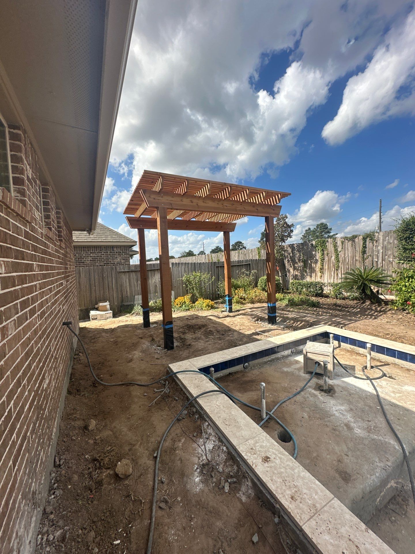 Pergola using Sophalx Crew by SophAlx LLC