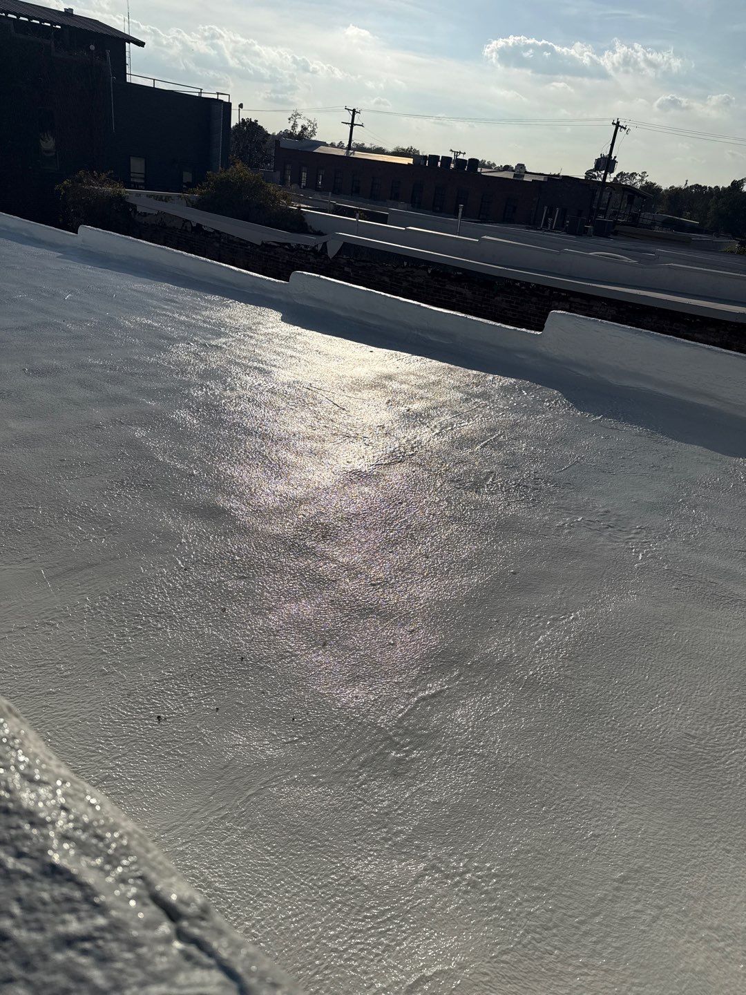 Heath Hyde, P.C. – Commercial Foam Roof Restoration in Sulphur Springs, TX by All Star Roofing LLC