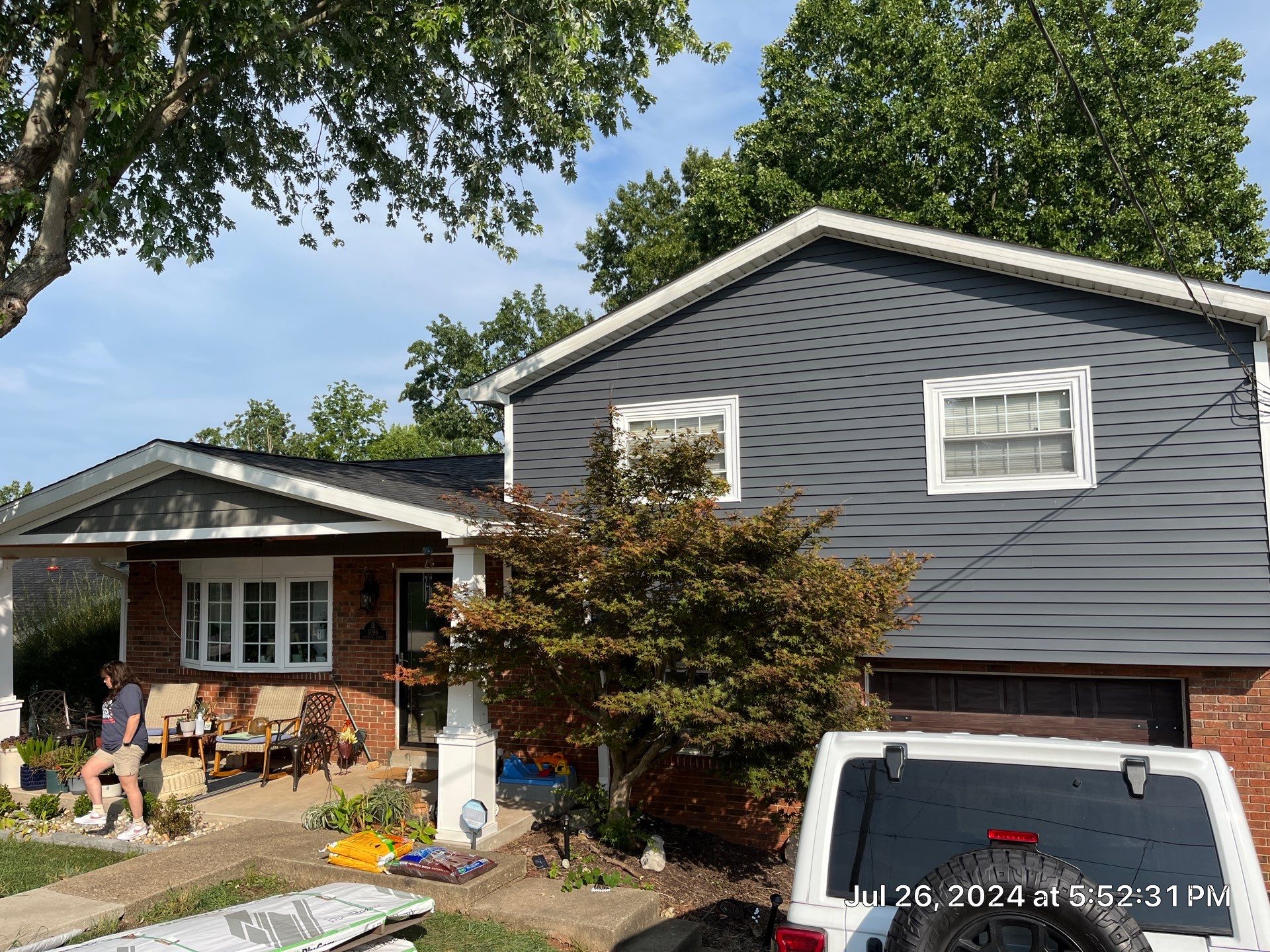 Siding Installation using Mastic Plygem Carvedwood by Fahey Roofing + Contracting
