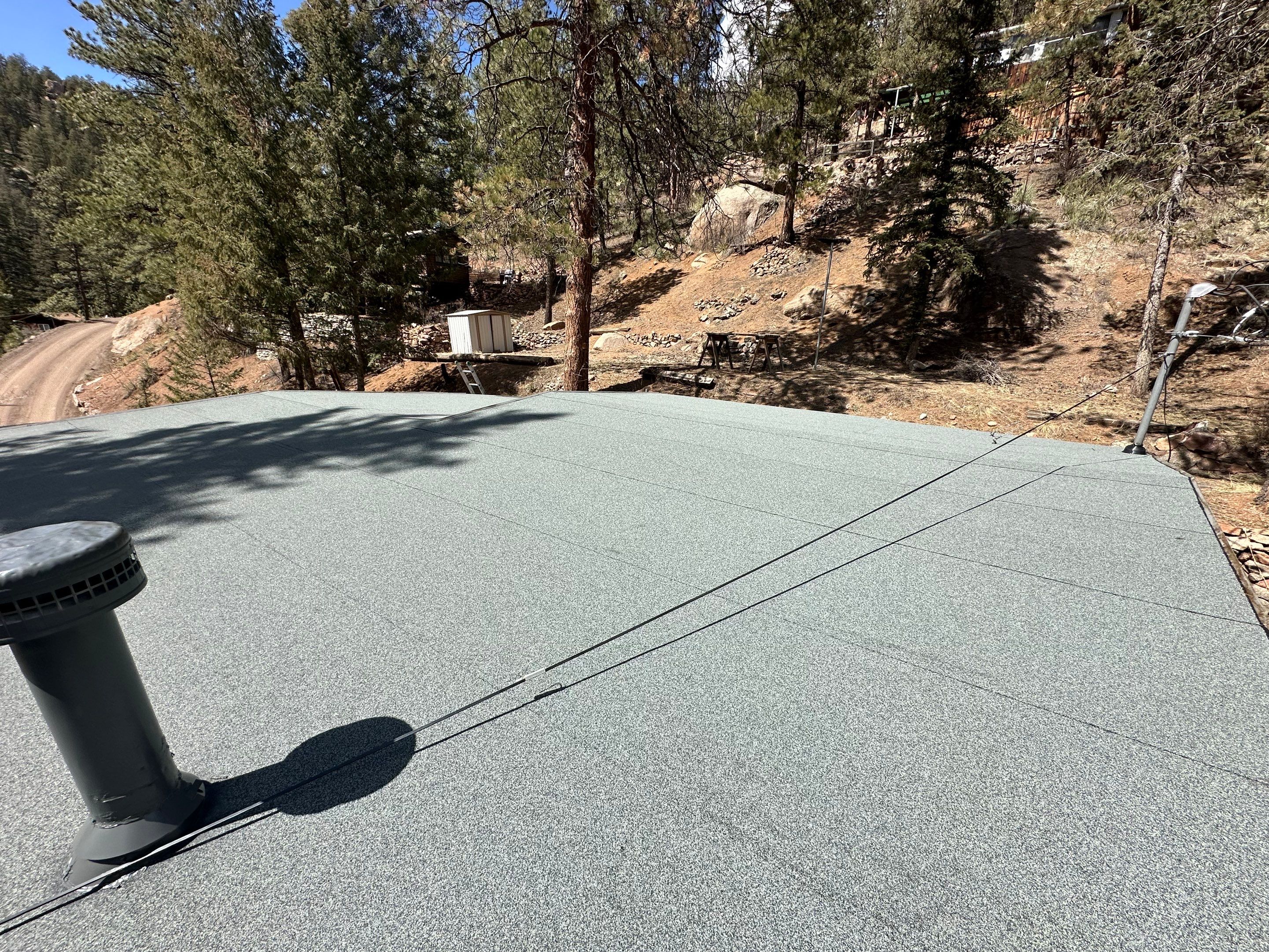 Residential Roofing Installation using Modified Bitumen Roofing by Blue Peaks Roofing LLC 