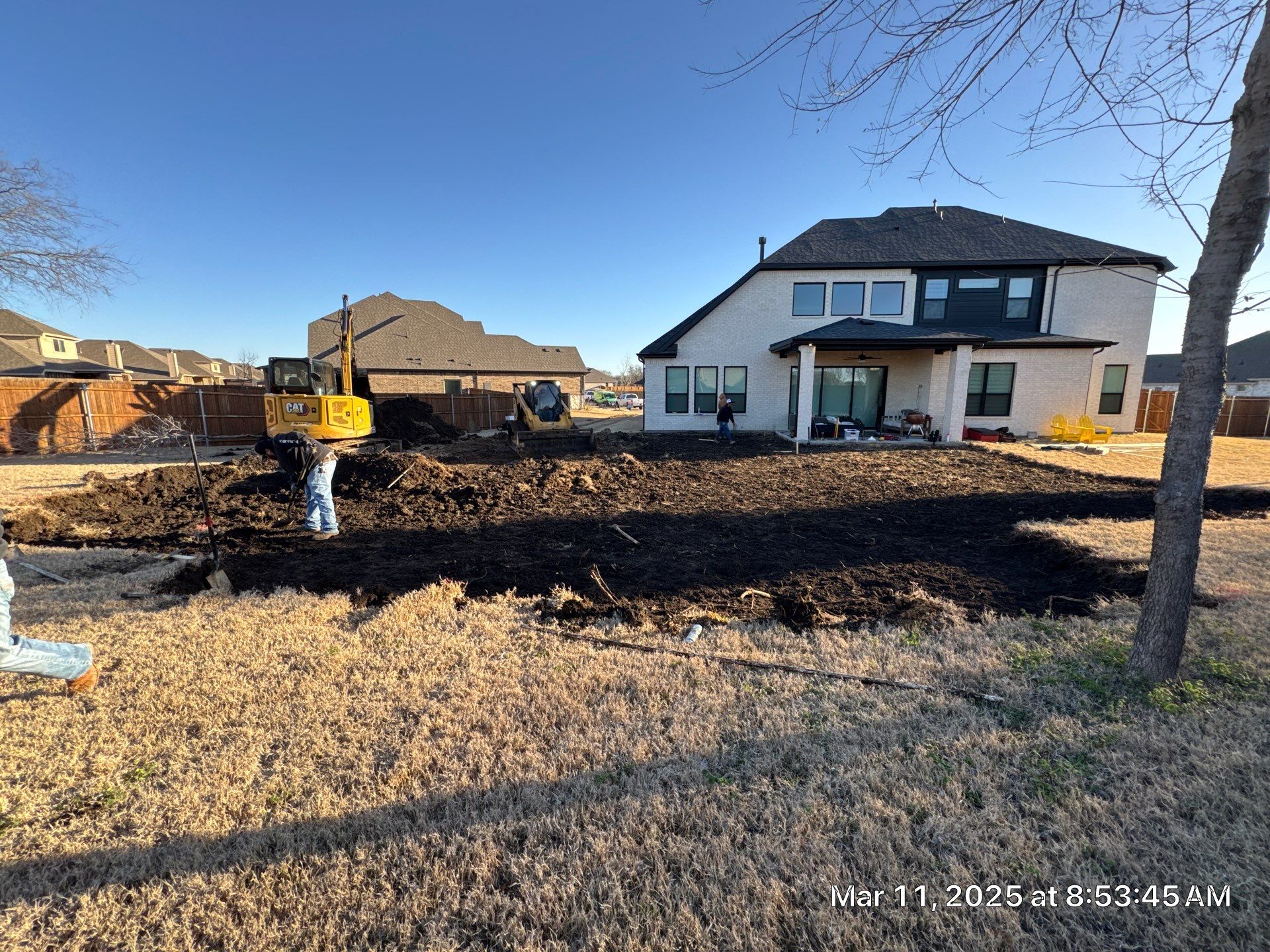Modern Pool & Spa With Pergola by Pinnacle Pools and Spas - DFW