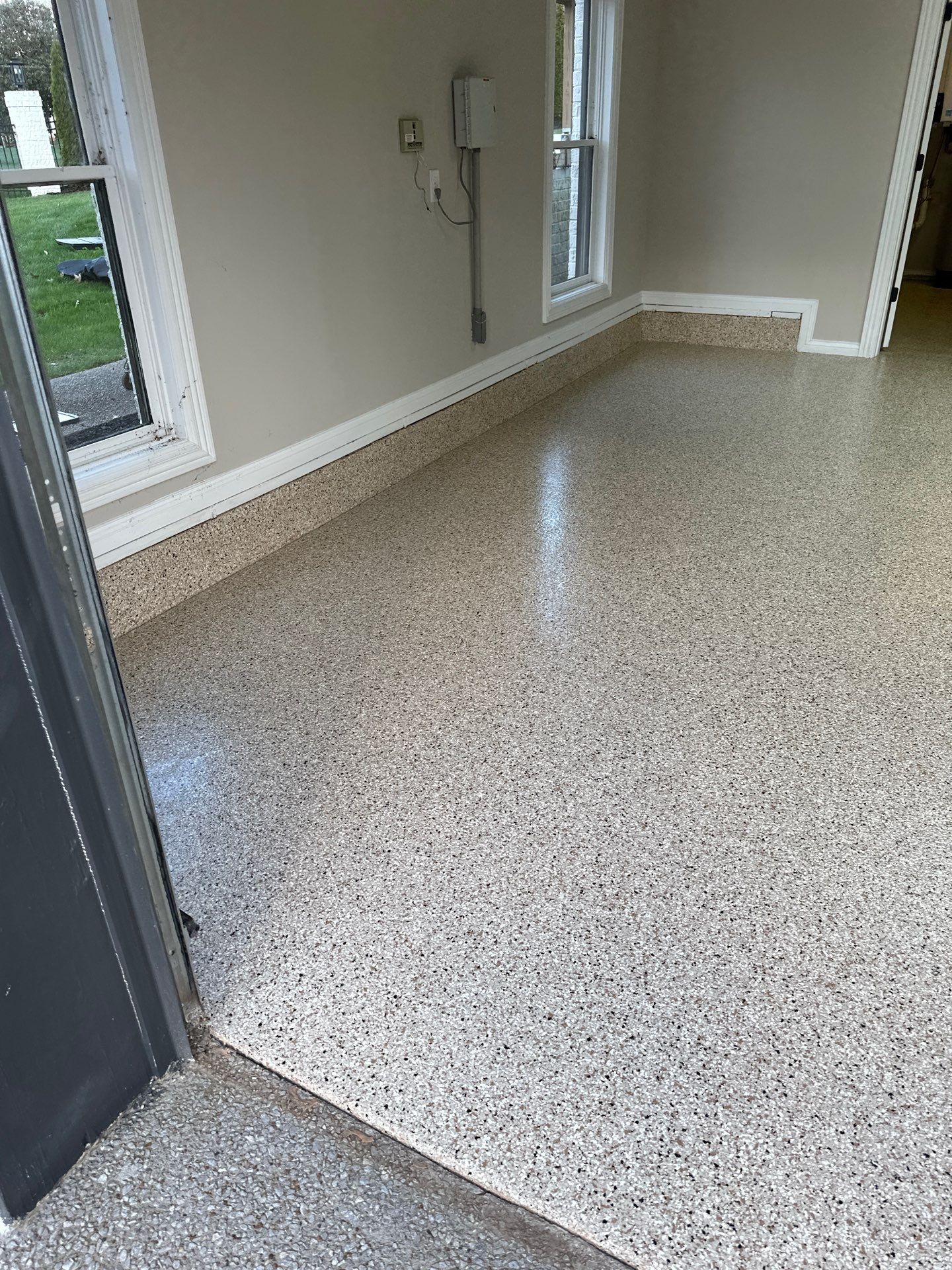 Garage Floor Coating using Shoreline by My Garage Floor Guys