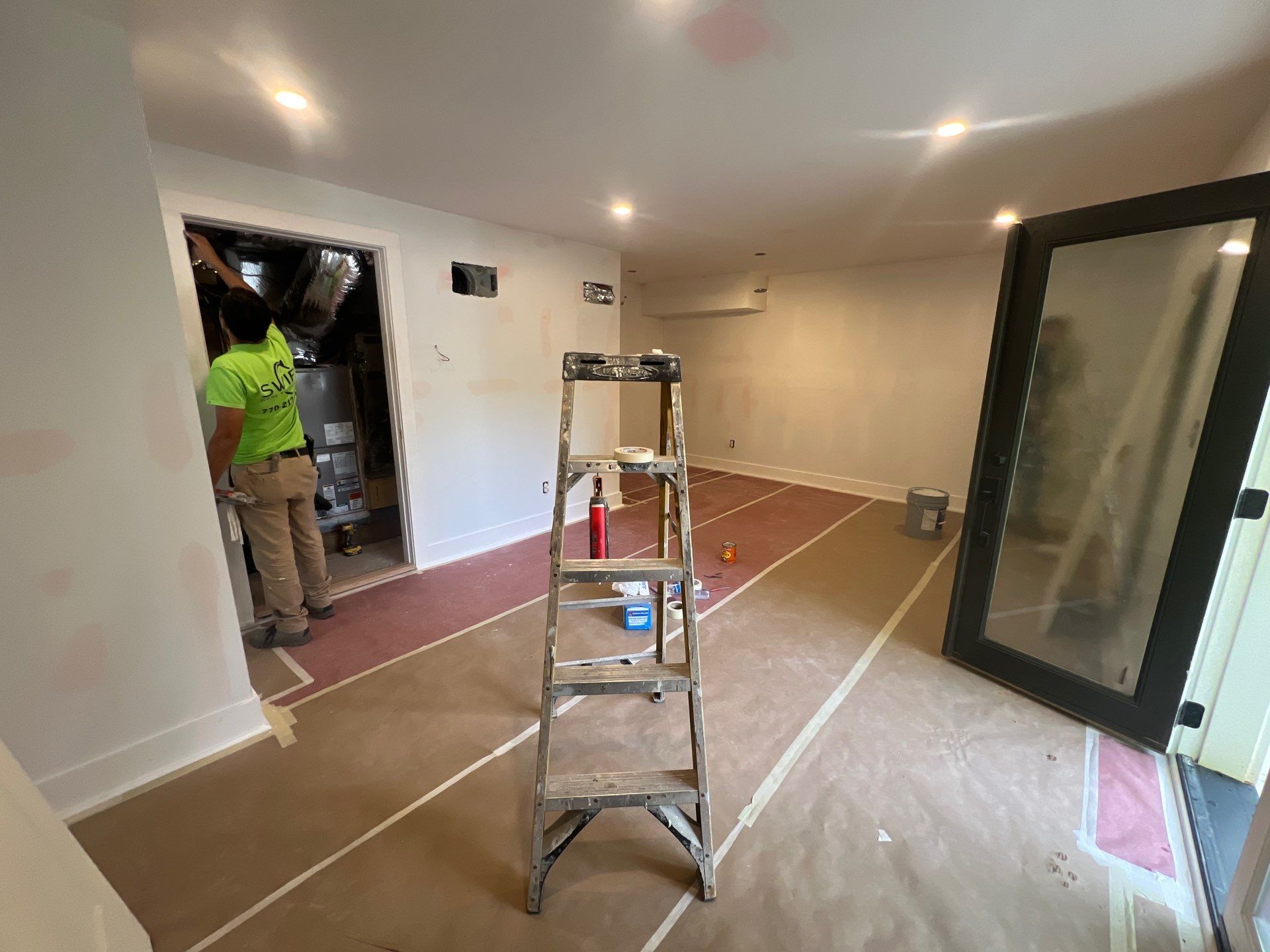 Complete Basement Remodeling and Custom Bathroom Installation in Kennesaw by Swift Home Renovations