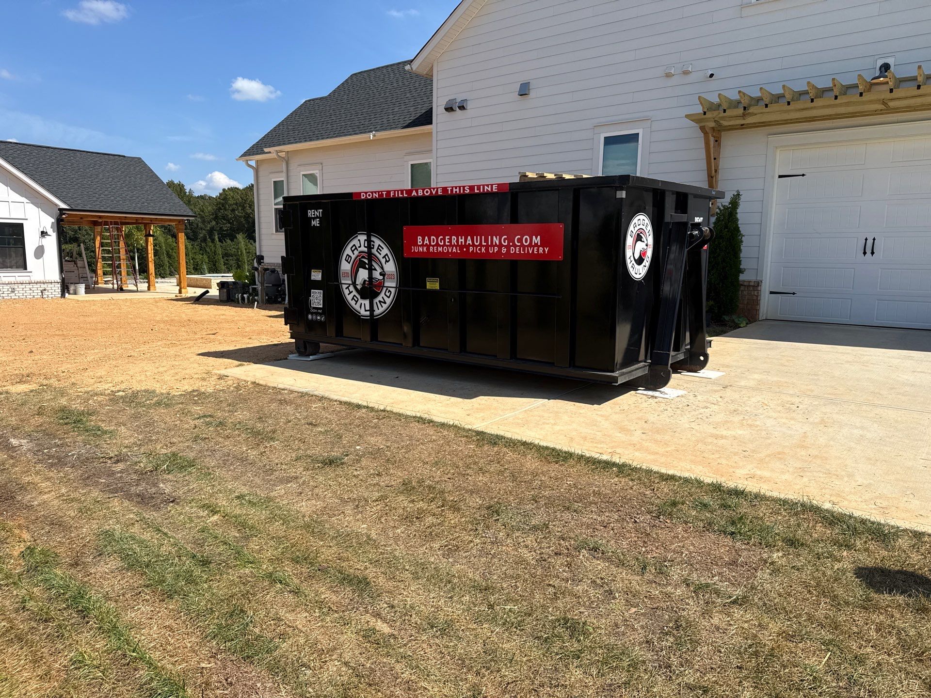 Project in Marvin by Badger Hauling