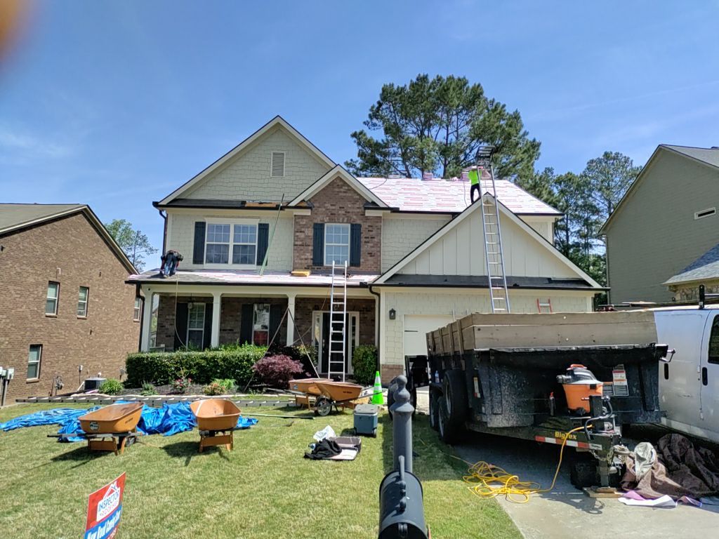 Residential Roofing Installation using Owens Corning by Inspector Roofing and Restoration