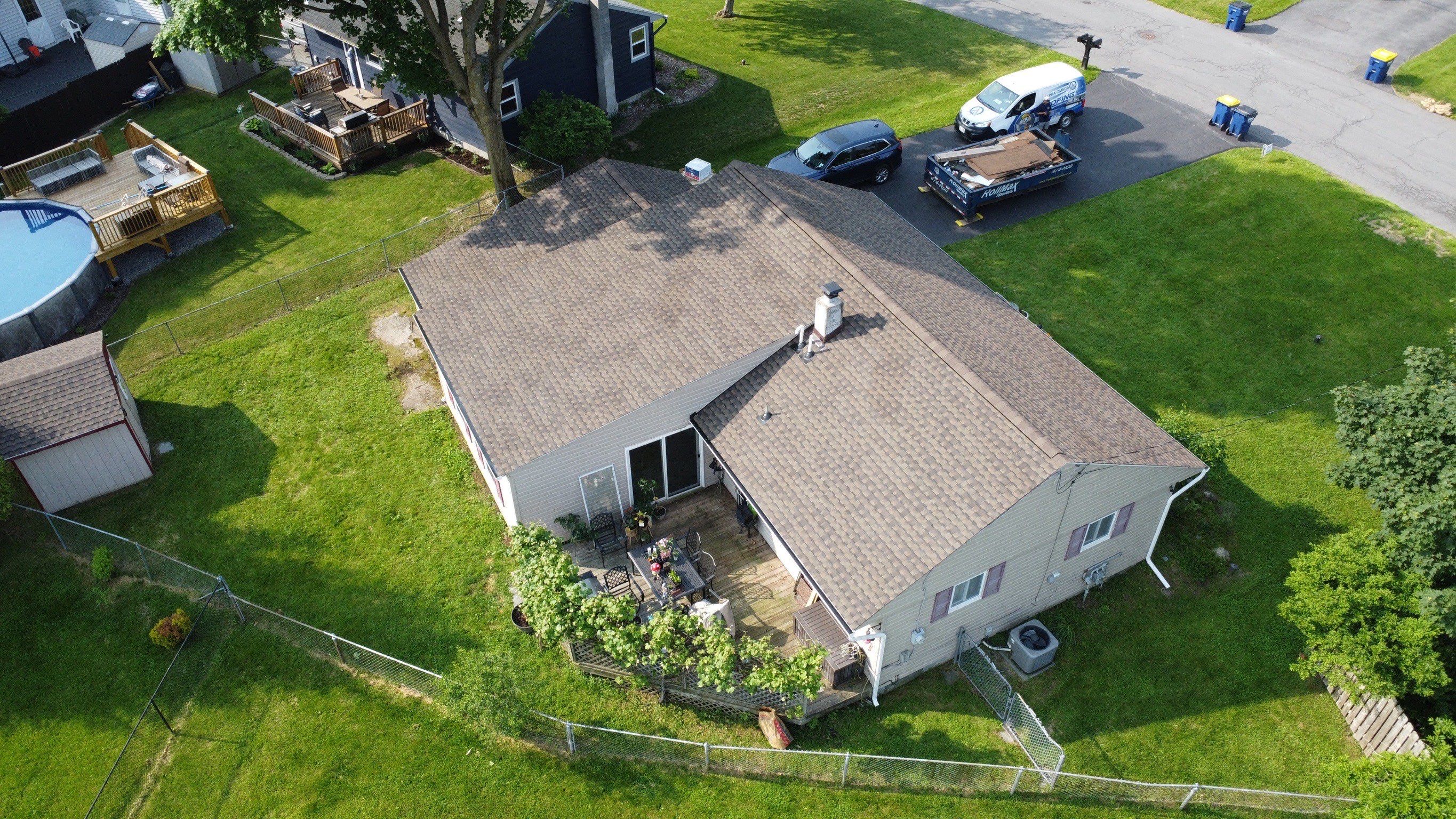 🏠 Roof Replacement in Syracuse, NY | GAF UHDZ Shingles 🔨 by Alpha Omega Roofing LLC