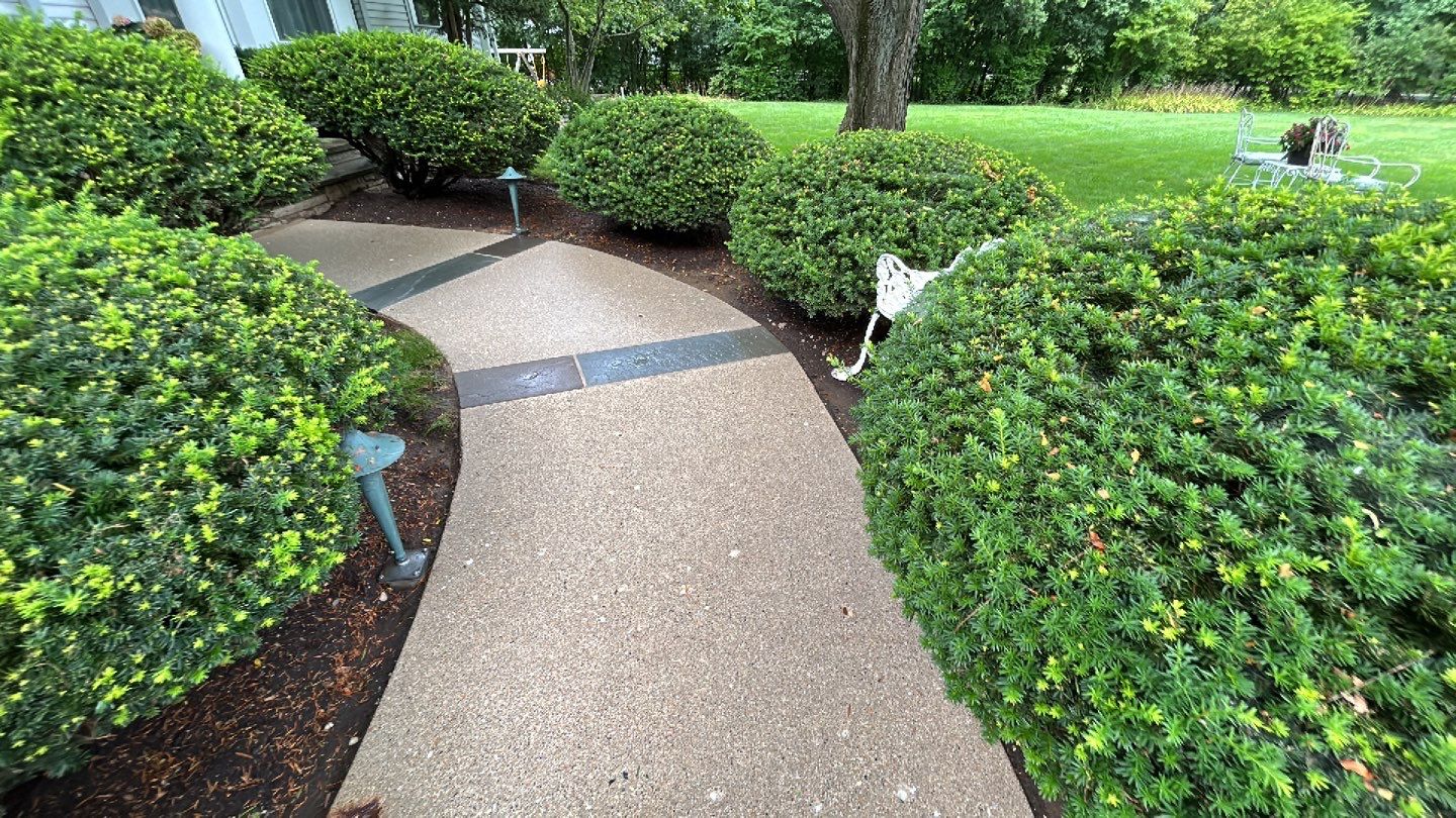 Housewashing  using Algaecide, soft wash soap by Northern Power Washing LLC.