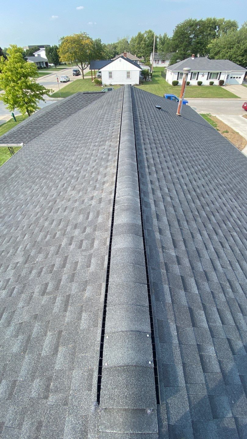 Residential Roofing Installation using GAF Timberline HDZ Charcoal by Nitro Roofing and Construction