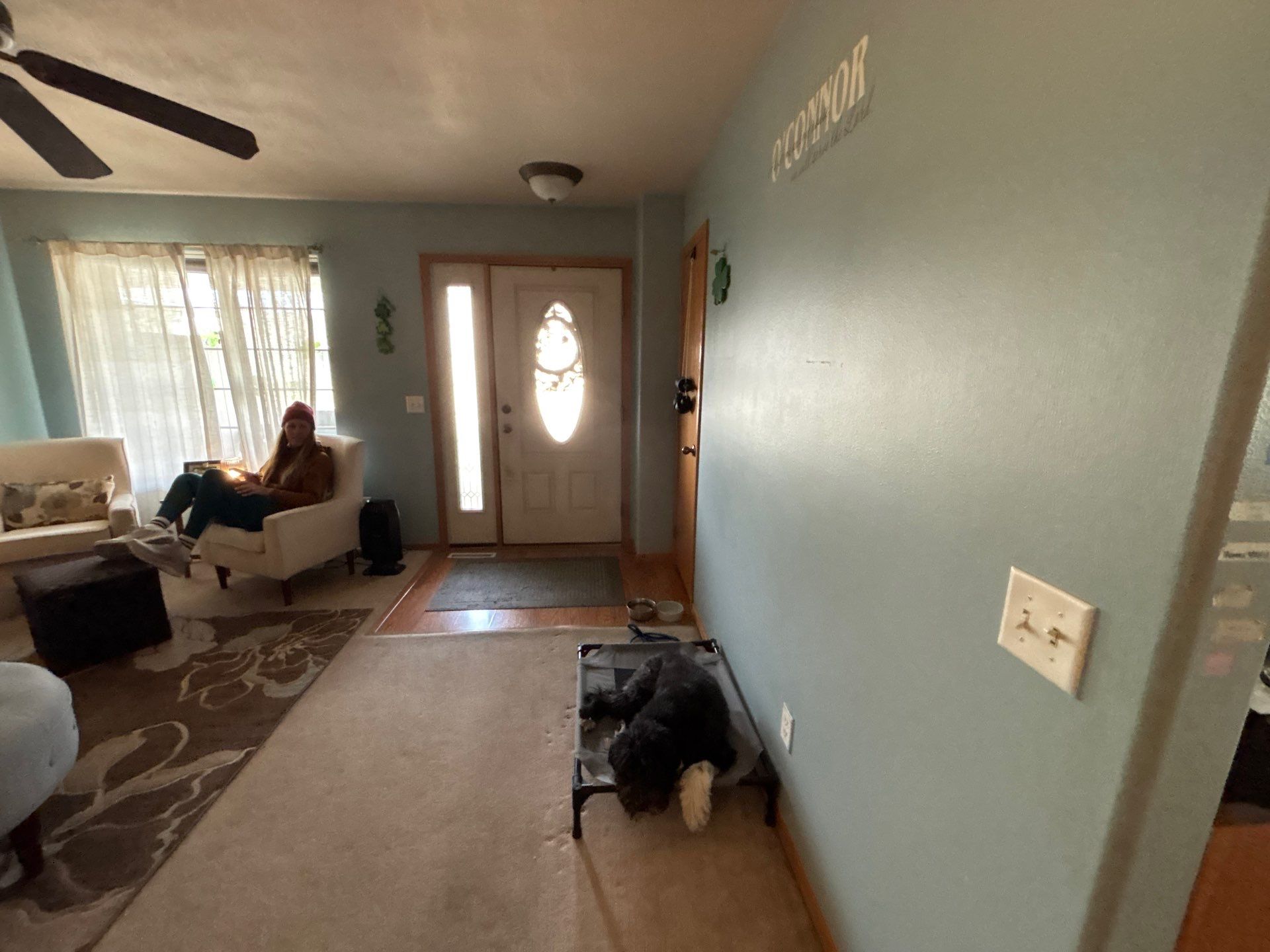 Interior Painting and Entryway Refresh in Sioux Falls by Select Painting, Coatings & Garage Cabinets