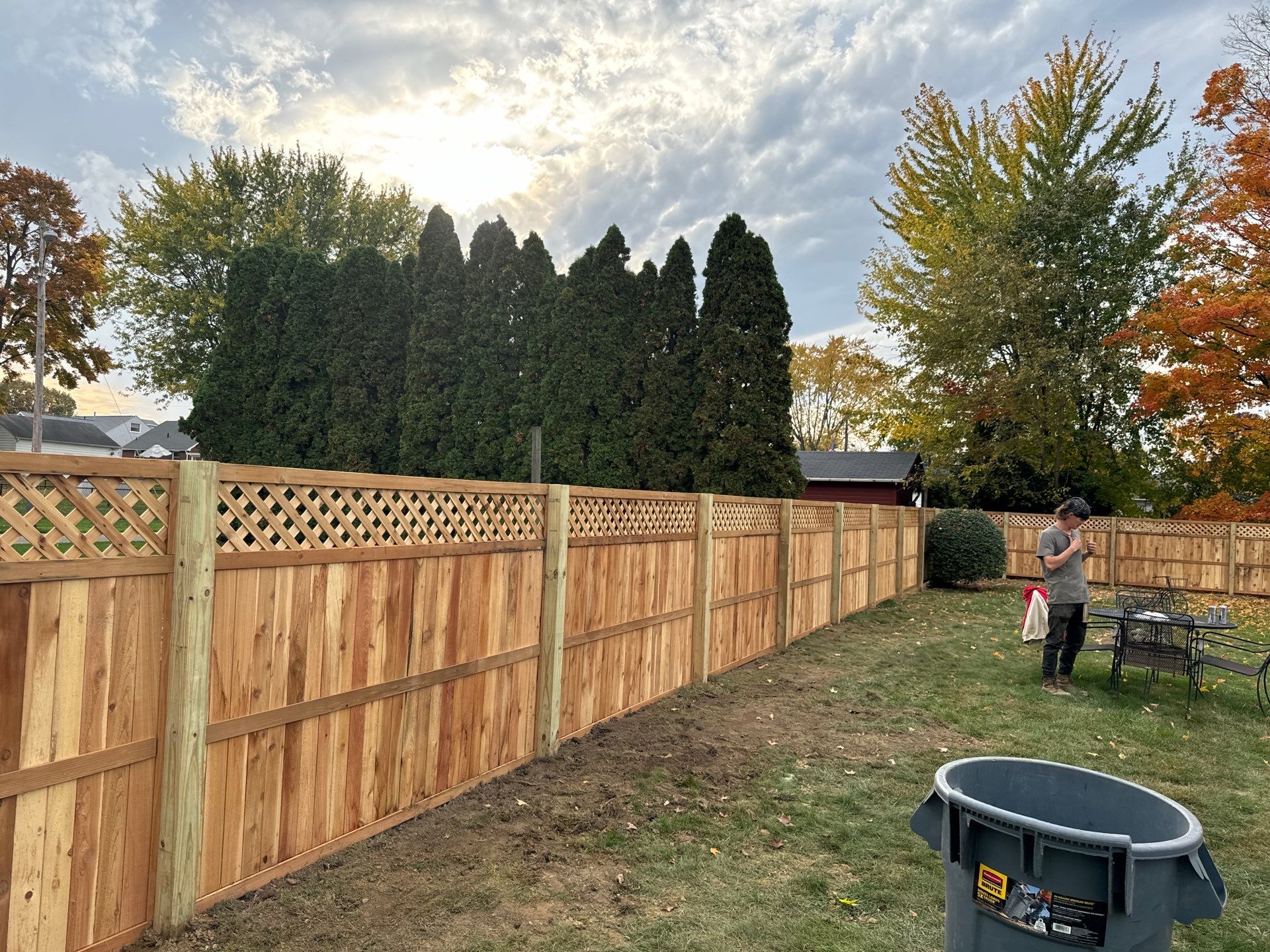 Caroline & Dave Notman by Silver Leaf Contracting 