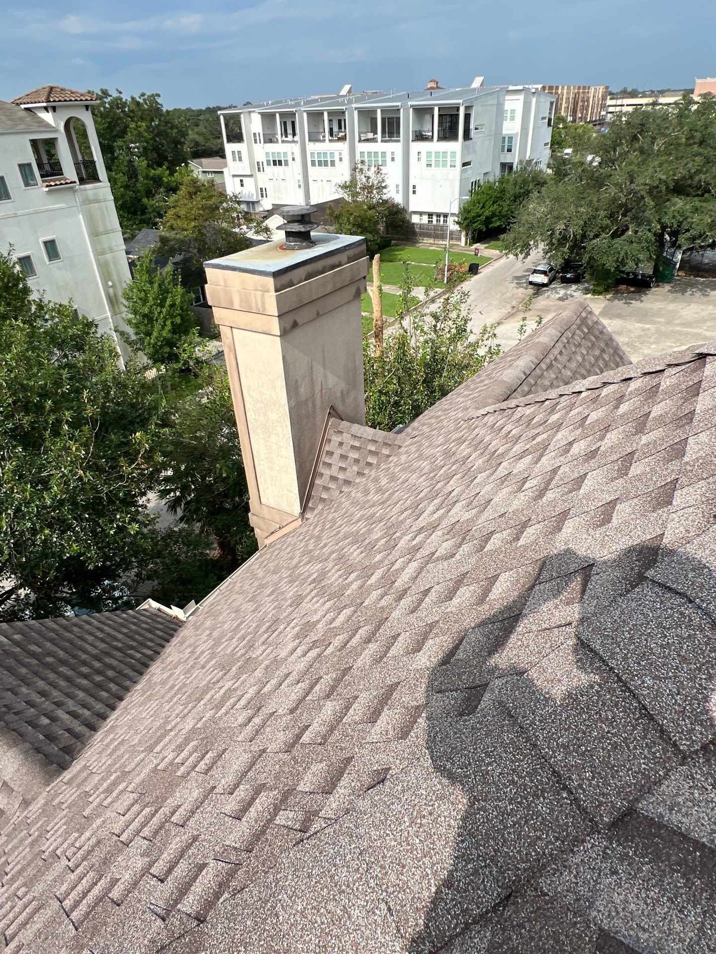 Hail Damage using Owen's Corning Duration (Lifetime) Shingles by Roof Repair Company