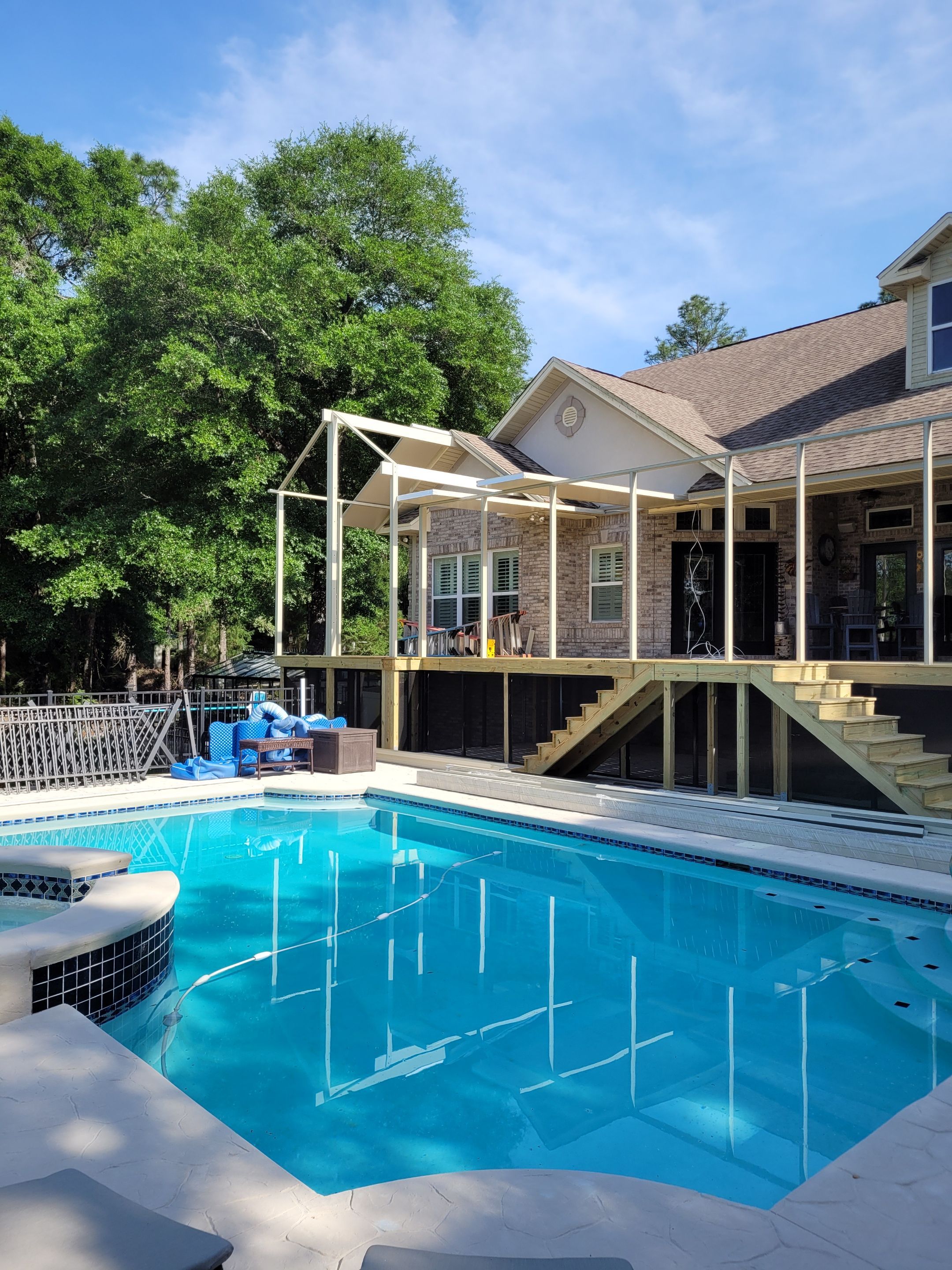 Elevated Screen Room in Crestview by Titan Sunrooms