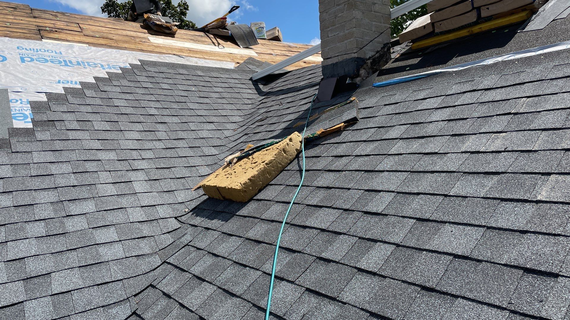 Roof Replacement using CertainTeed Landmark by 180 Contractors