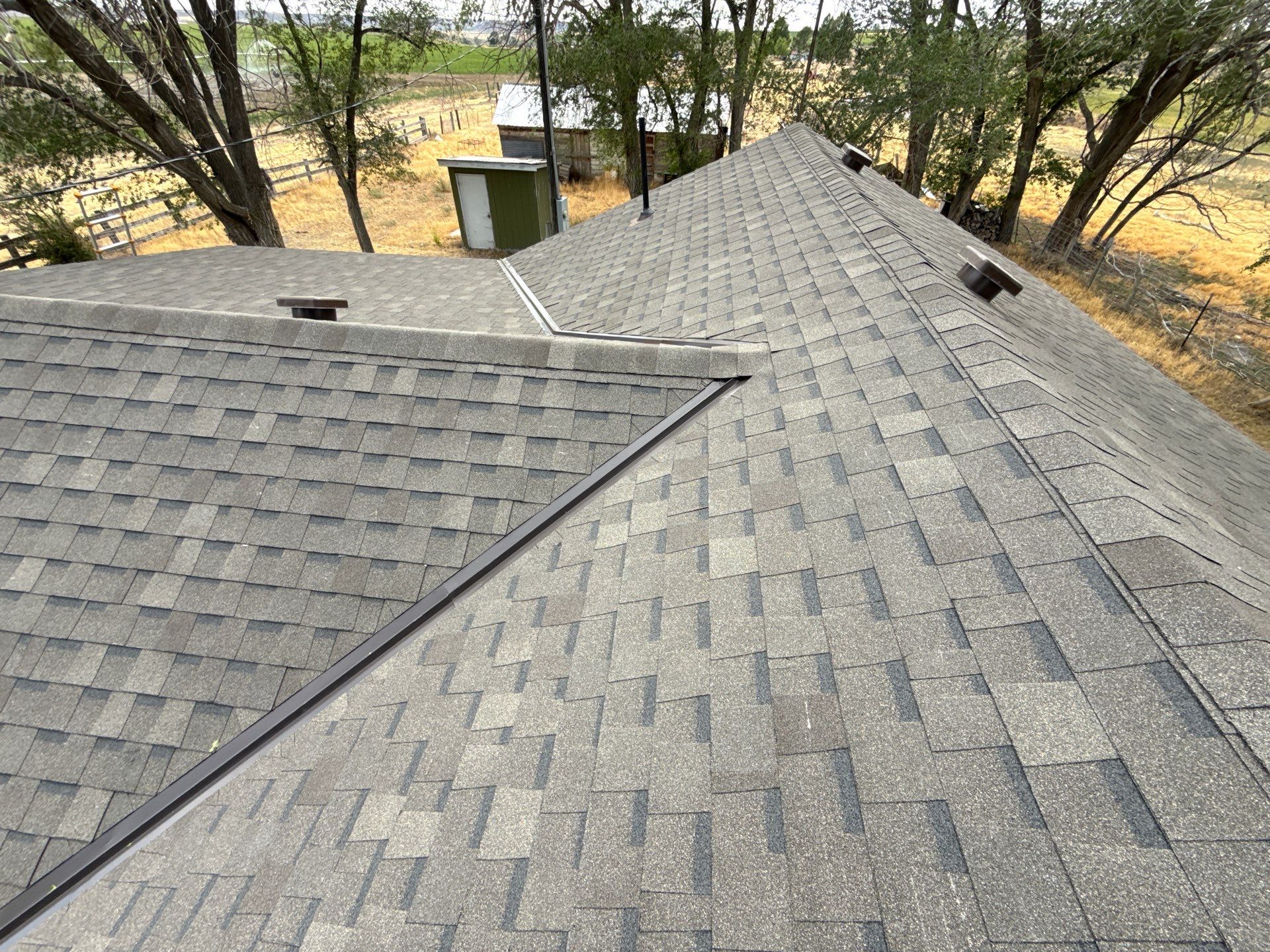 Residential Roof Replacement with Architectural Shingles in King Hill by Olive Roofing