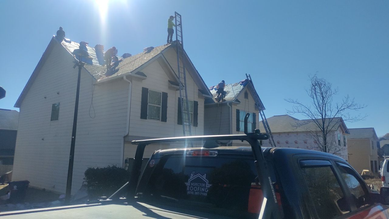 Residential Roofing Installation using Owens Corning by Inspector Roofing and Restoration