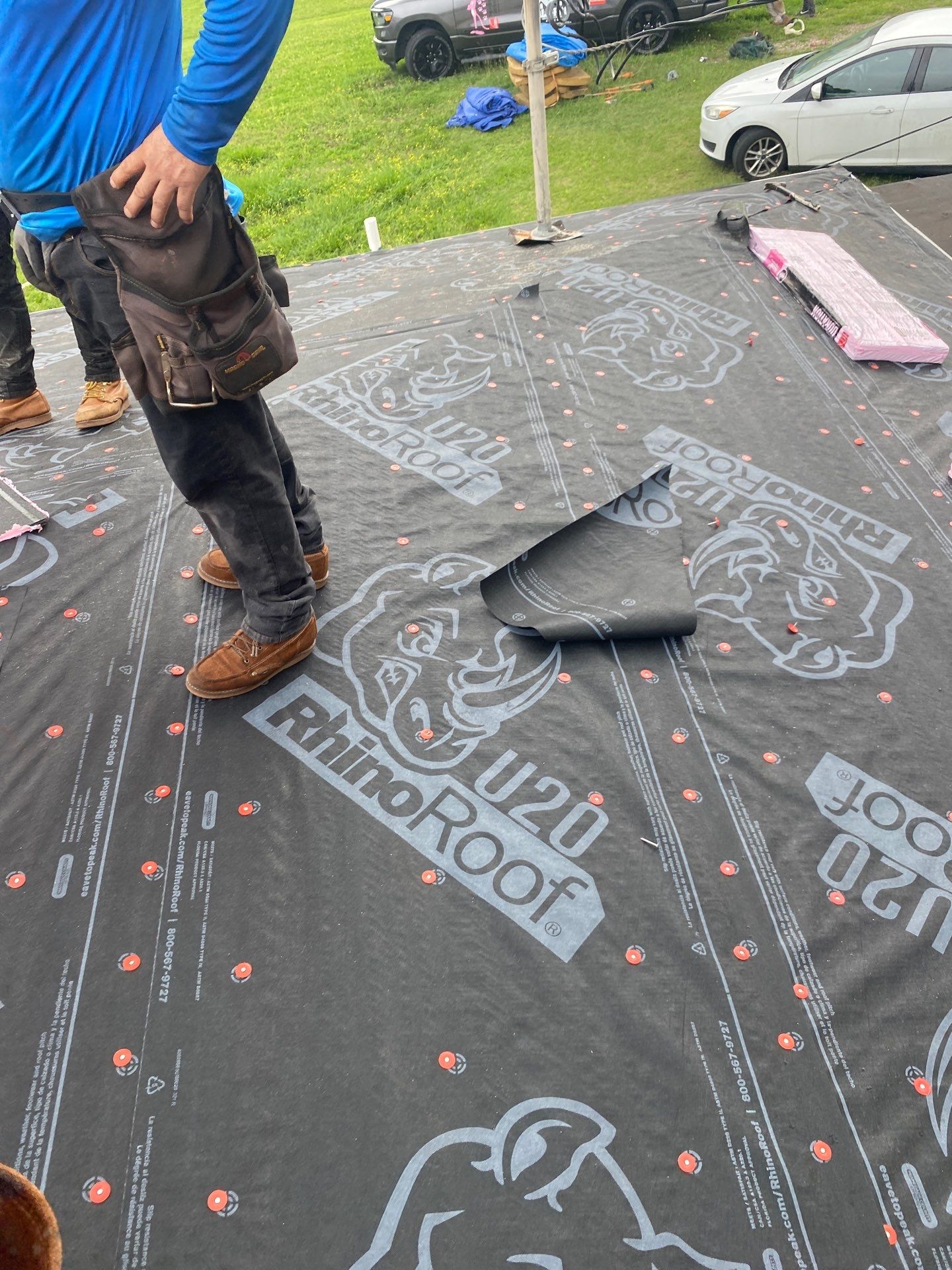 Residential Roofing Installation using Owen's Corning Duration (Lifetime) Shingles by Roof Repair Company