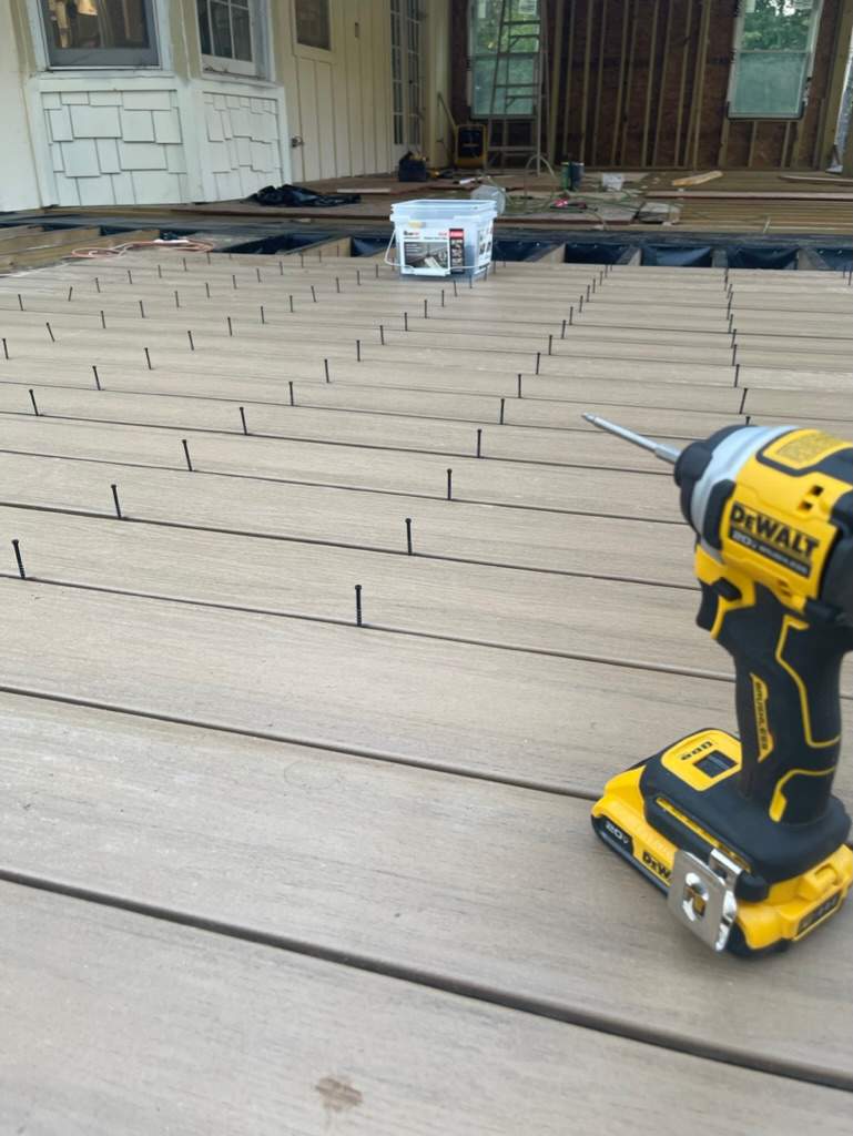 Composite Porch by Pillar and Pine