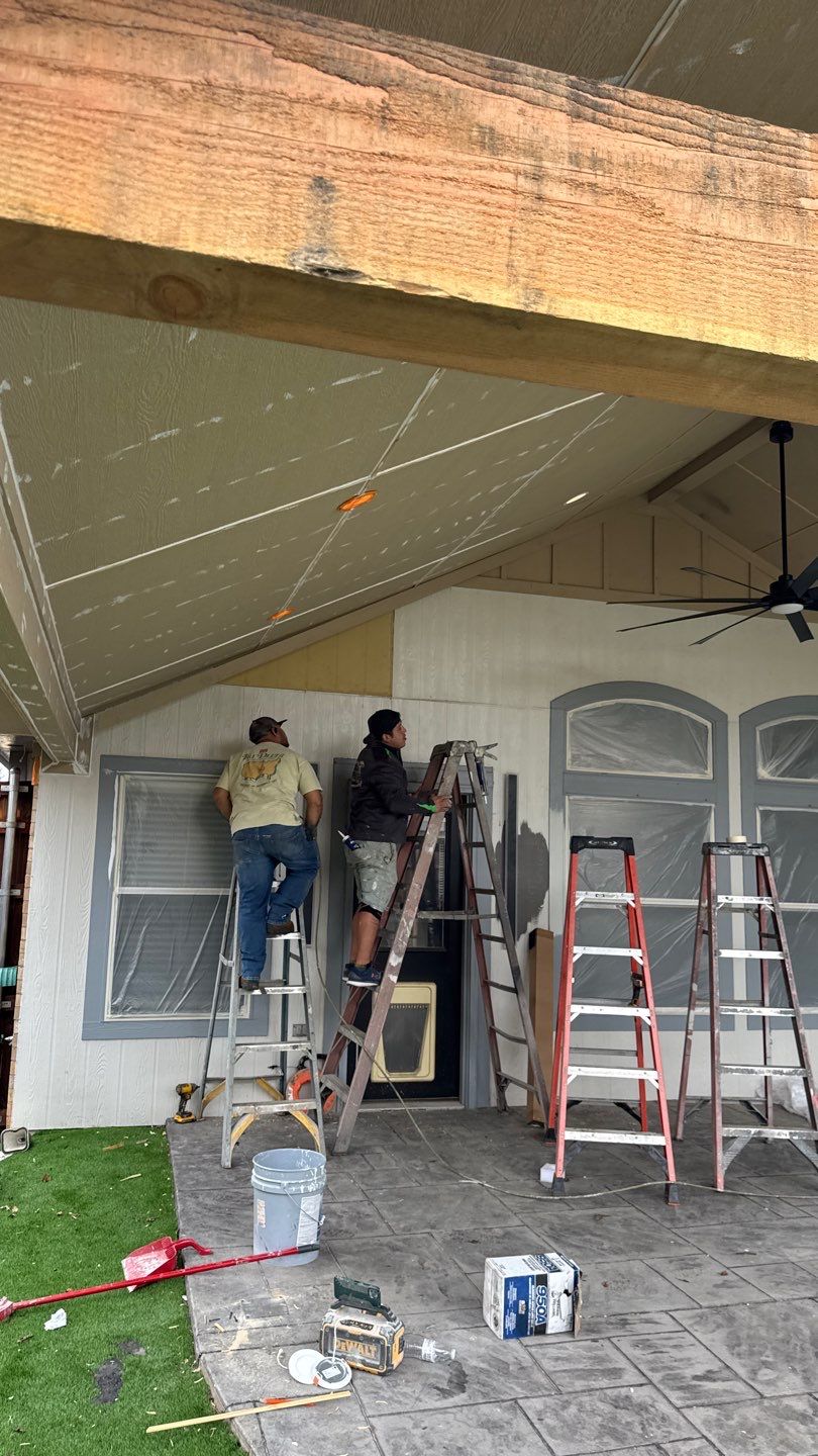 Pergola Build by First Out Roofing 