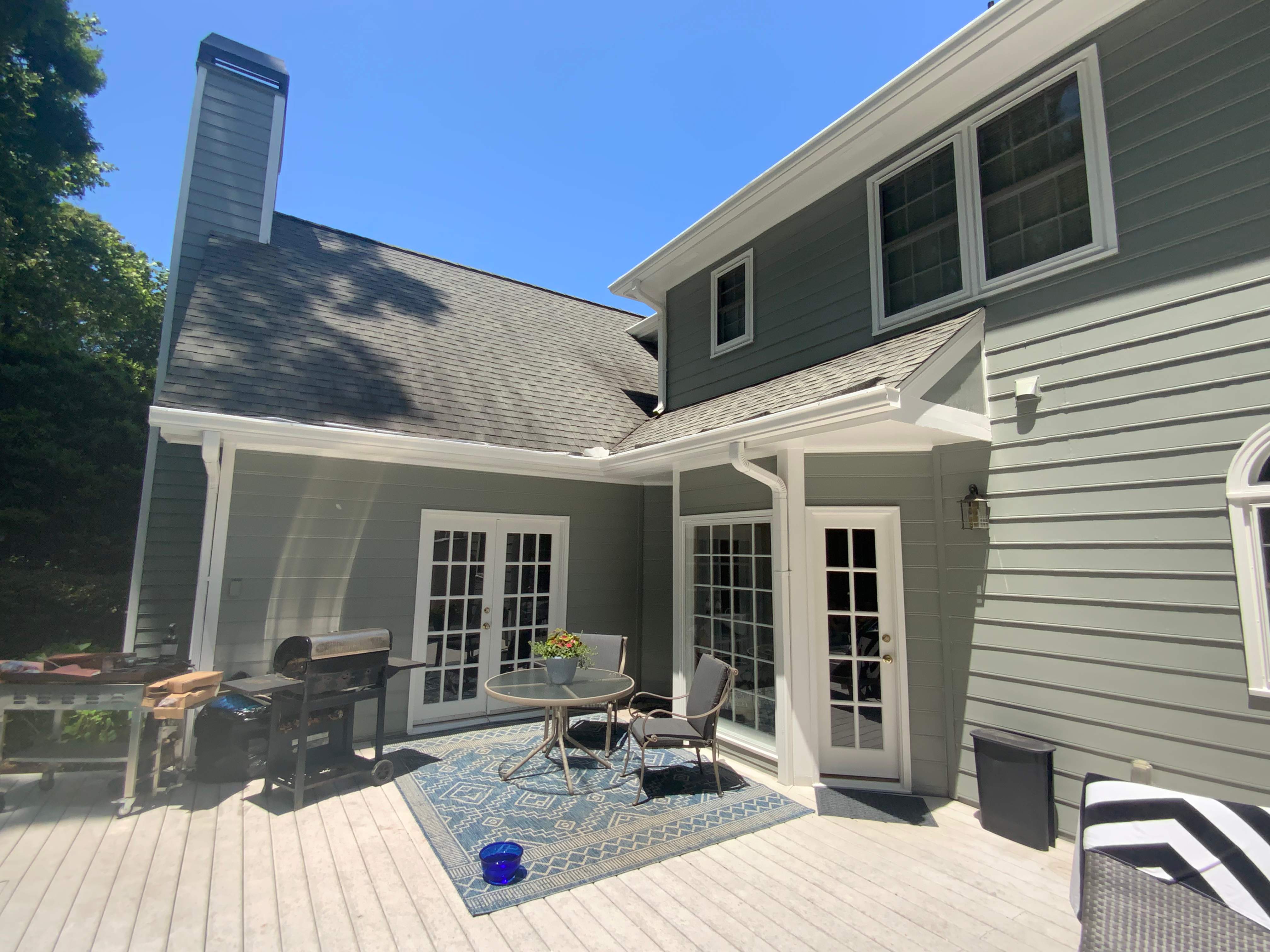Full Exterior Home Repainting and Trim Refinishing in Roswell by Swift Home Renovations
