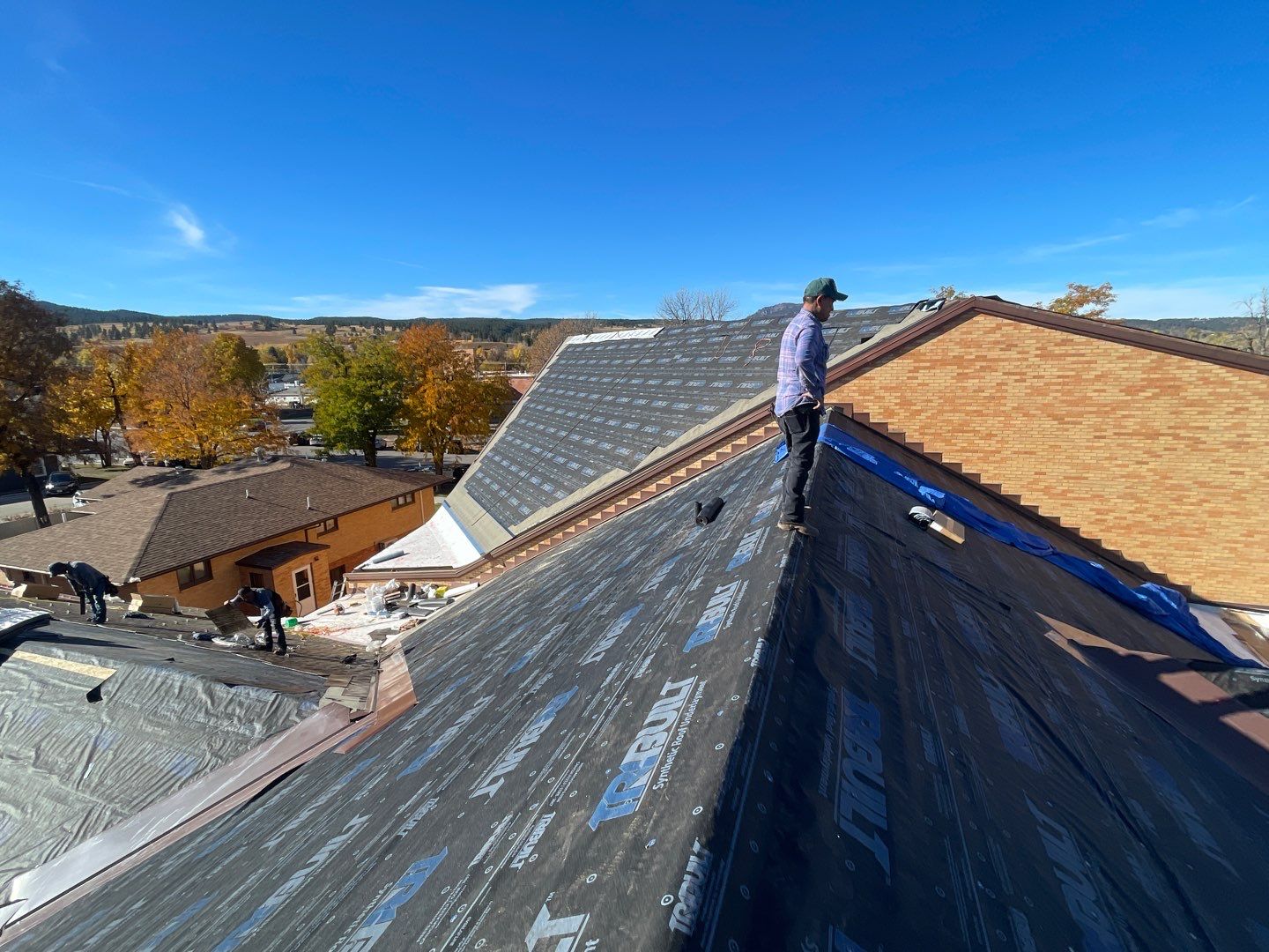 Commercial Roofing Installation using EuroShield by Weather-Tite Exteriors LLC
