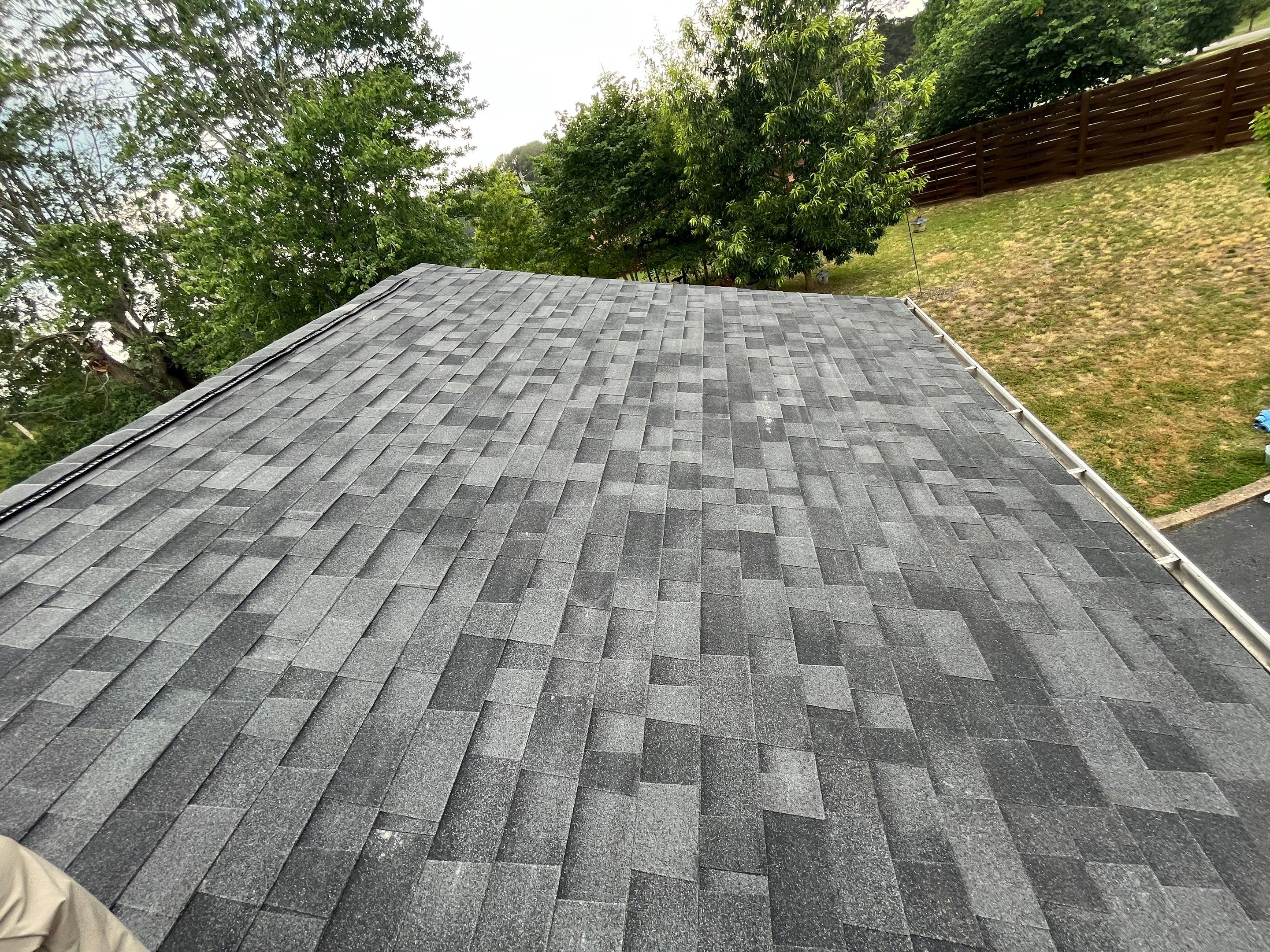 Residential Shingle Reroof using Malarkey Vista by Hostetler Roofing