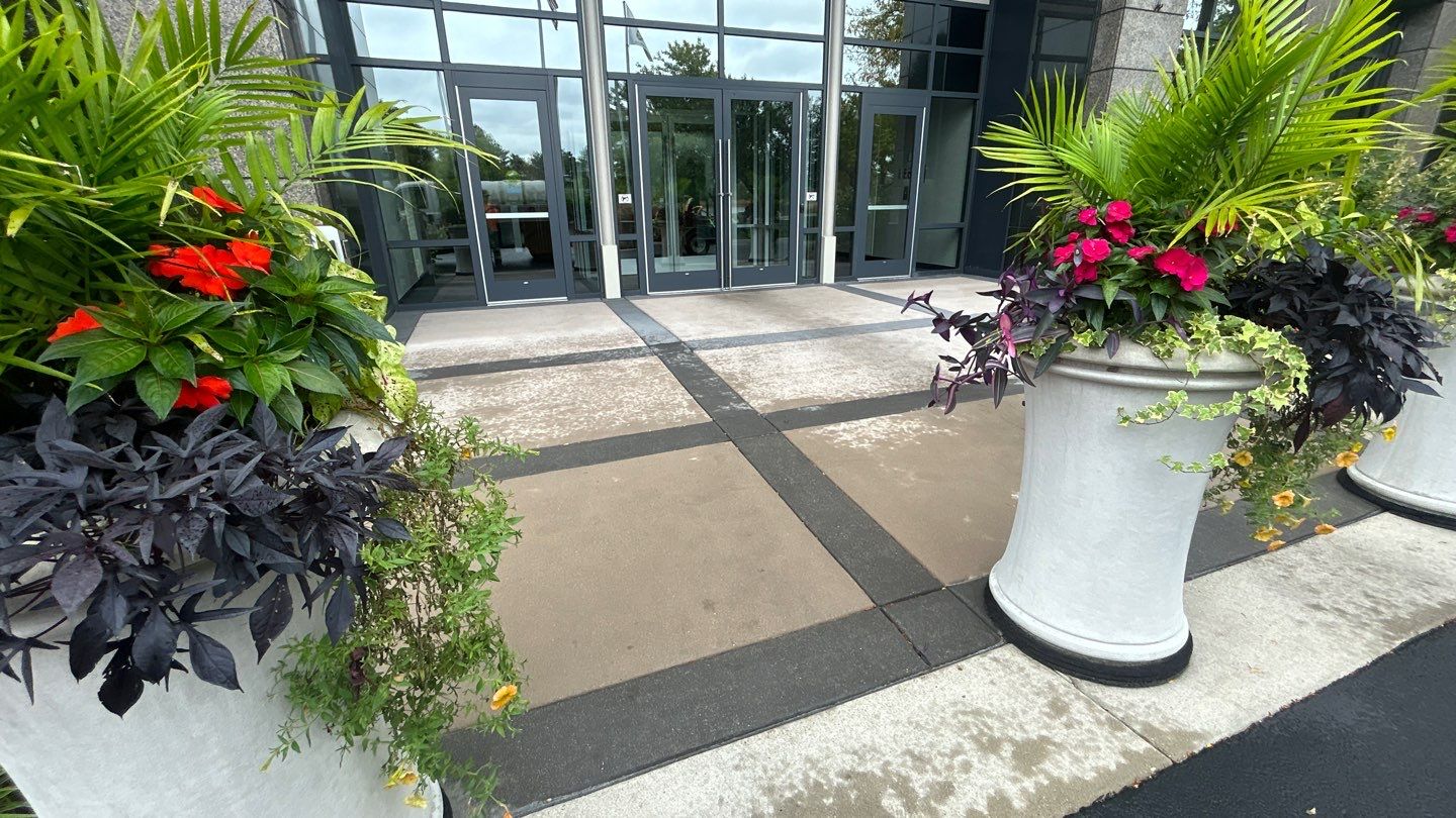 Commercial Concrete Surface Cleaning by Northern Power Washing LLC.