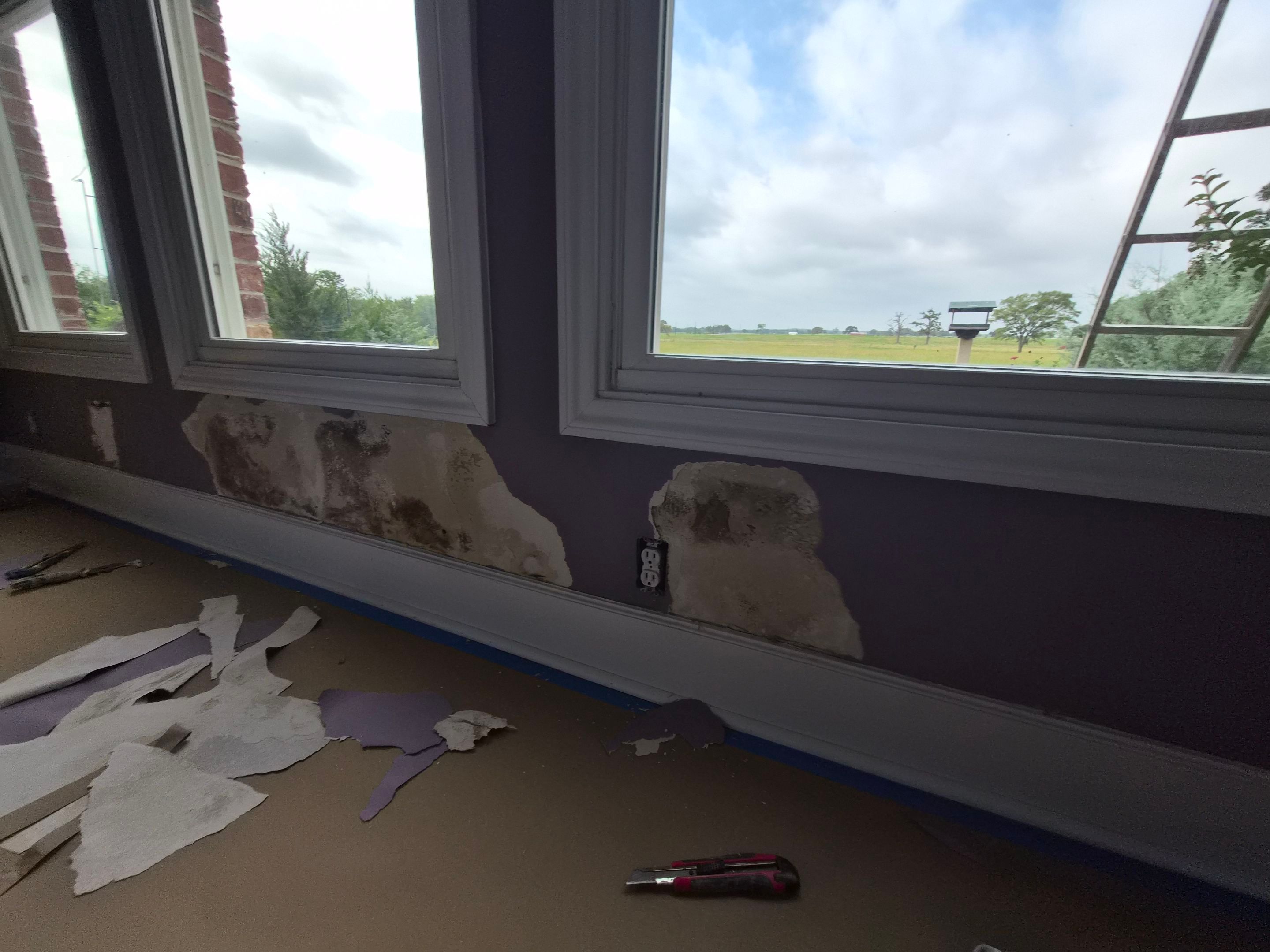 Extensive Interior Repair & Repaint in Tyler TX by Quality Coats Painting