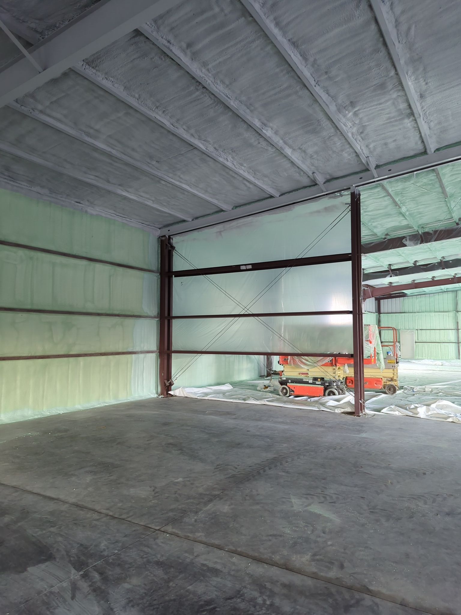 Commercial Building using Closed Cell Spray Foam by NYS Foam & Energy