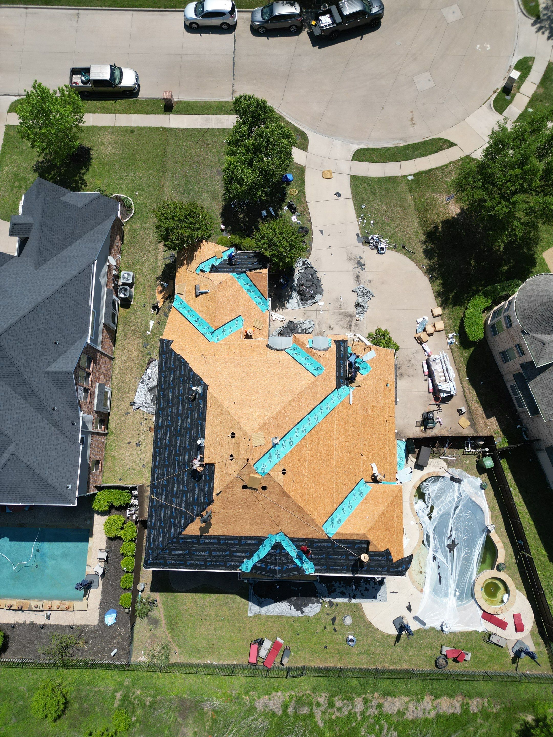 Project in Mansfield by Rhino Roofing and General Contracting, LLC