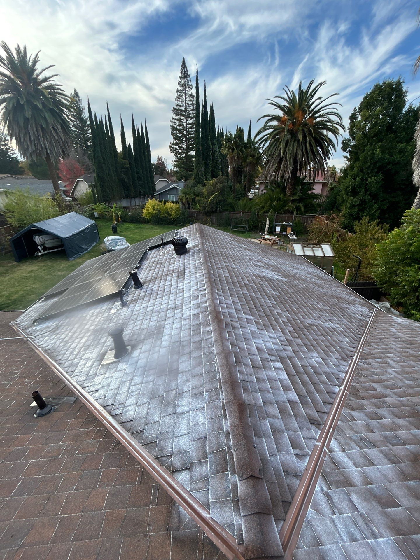 Roof Rejuvenation using Roof Maxx Treatment by Roof Maxx of Folsom