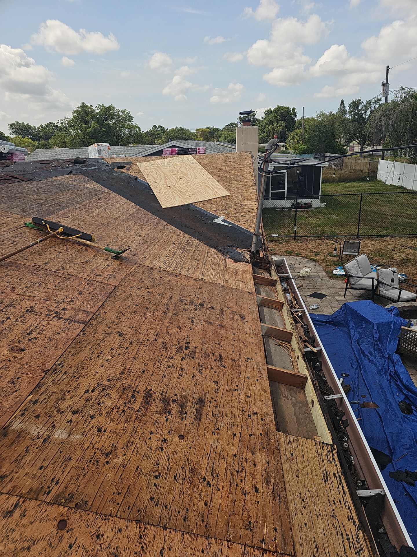 Project in Pinellas Park 33782 by Mitchell Roofing Company LLC 