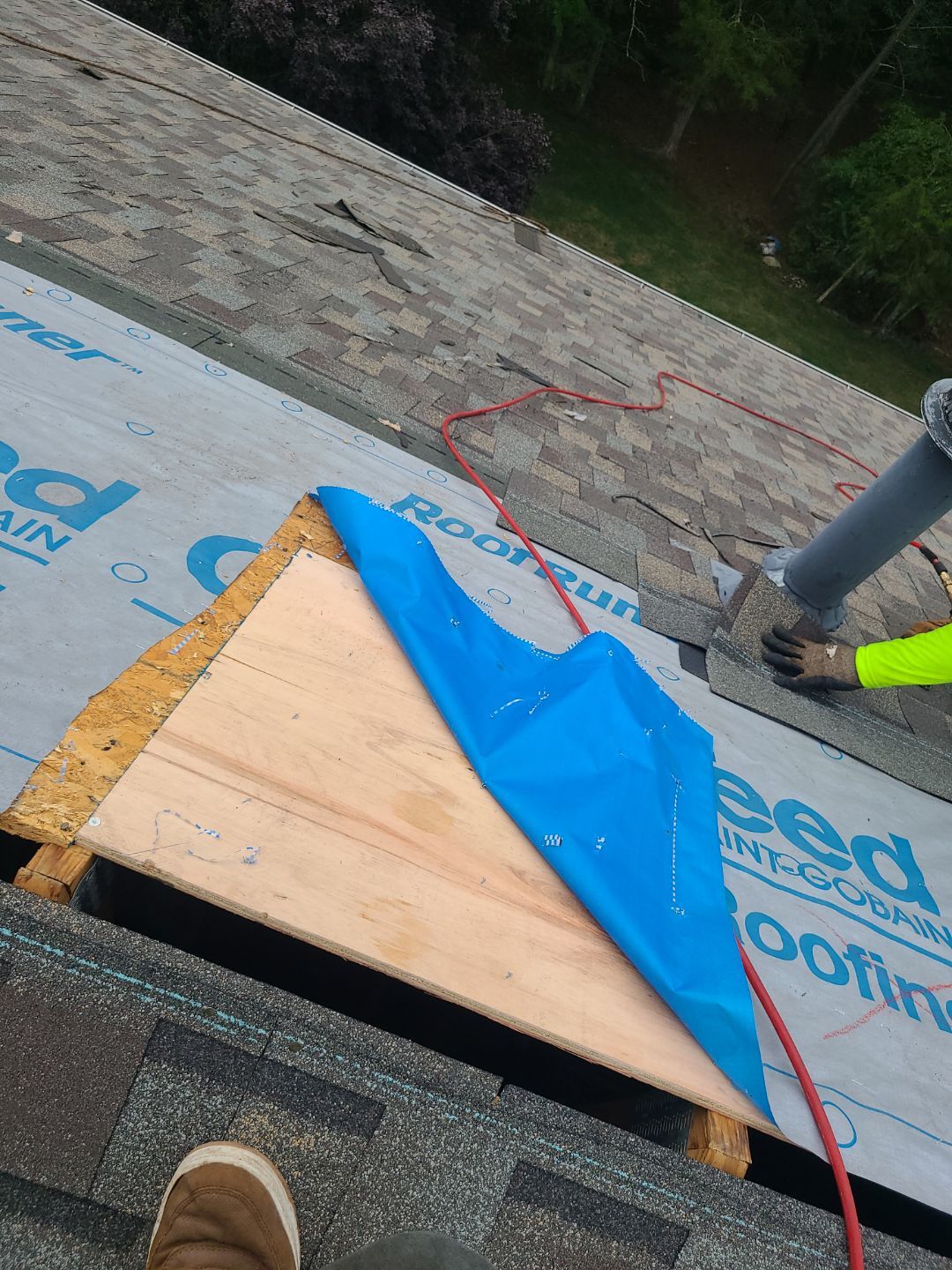 Haymarket: Roof Replacement with CertainTeed Landmark Pro Designer Shingles in Max Def Weathered Wood by RM Banning, Inc.