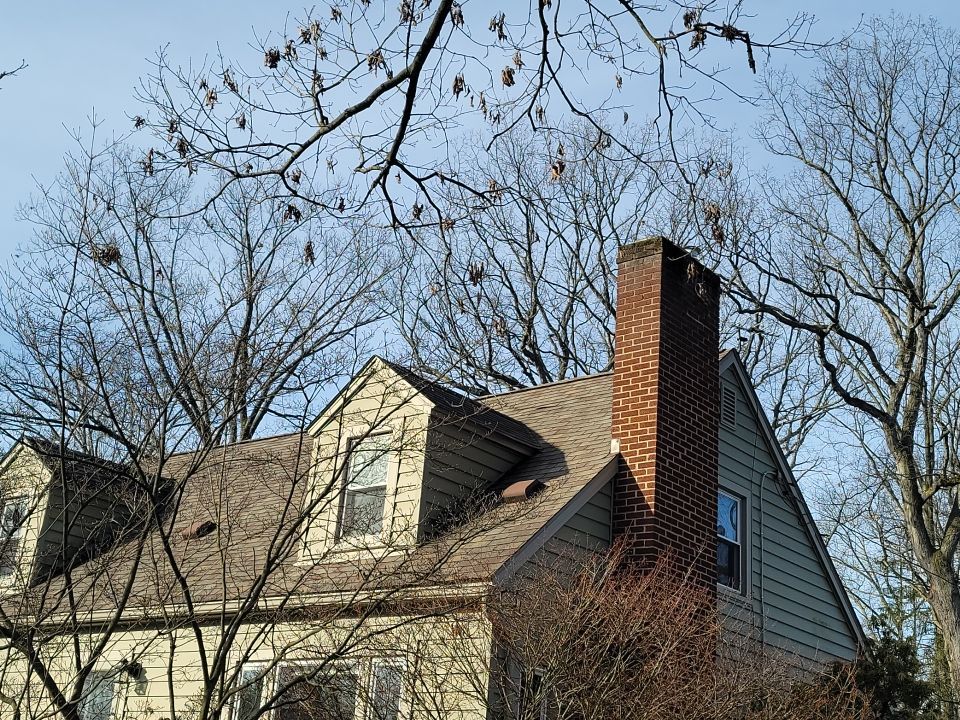 Atlas Pinnacle, Color: Weathered Wood, Drip Edge: Color: Royal Brown by Eagle Eye Roofing