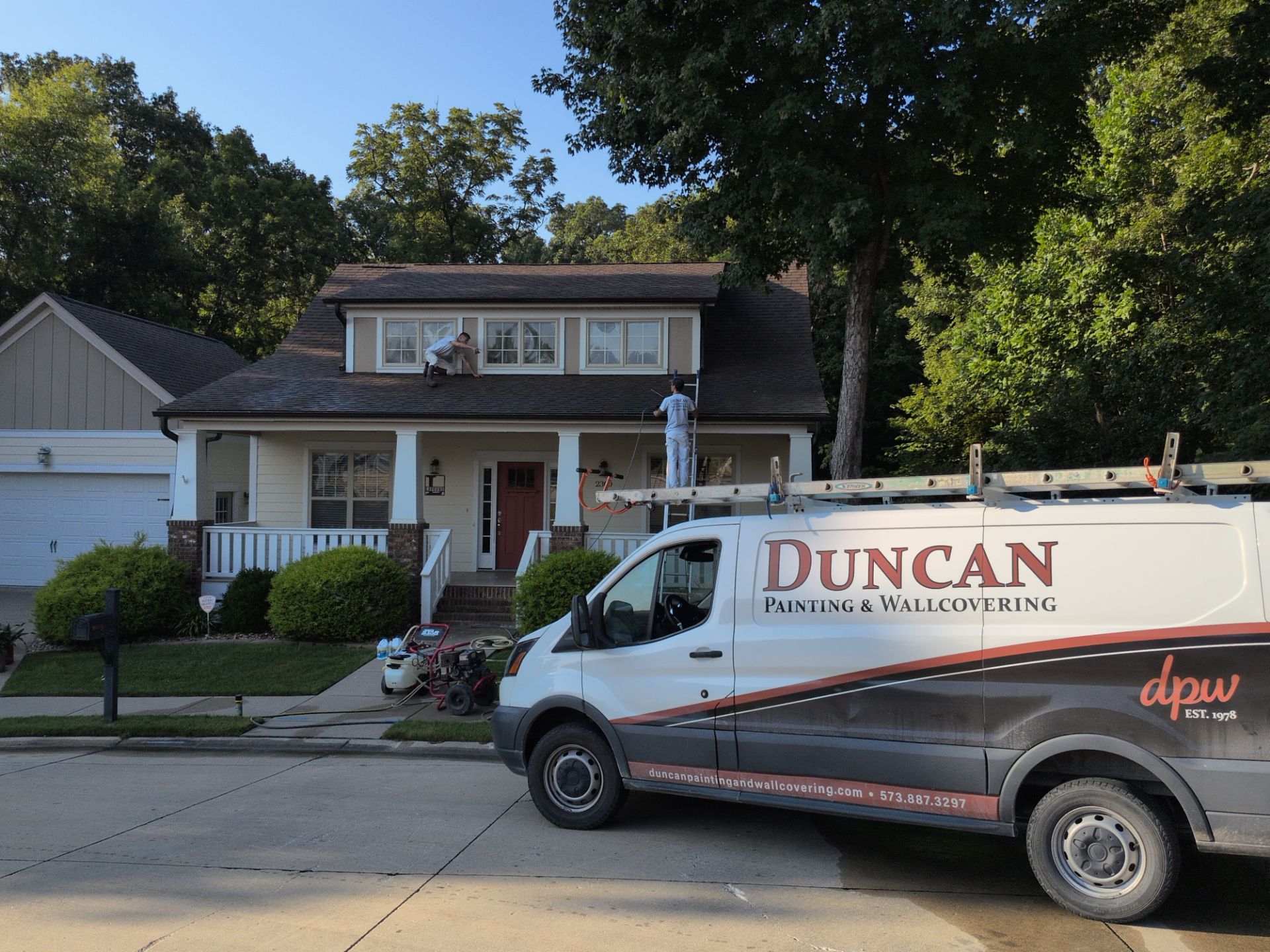 Project in Cape Girardeau by Duncan Painting And Wallcovering