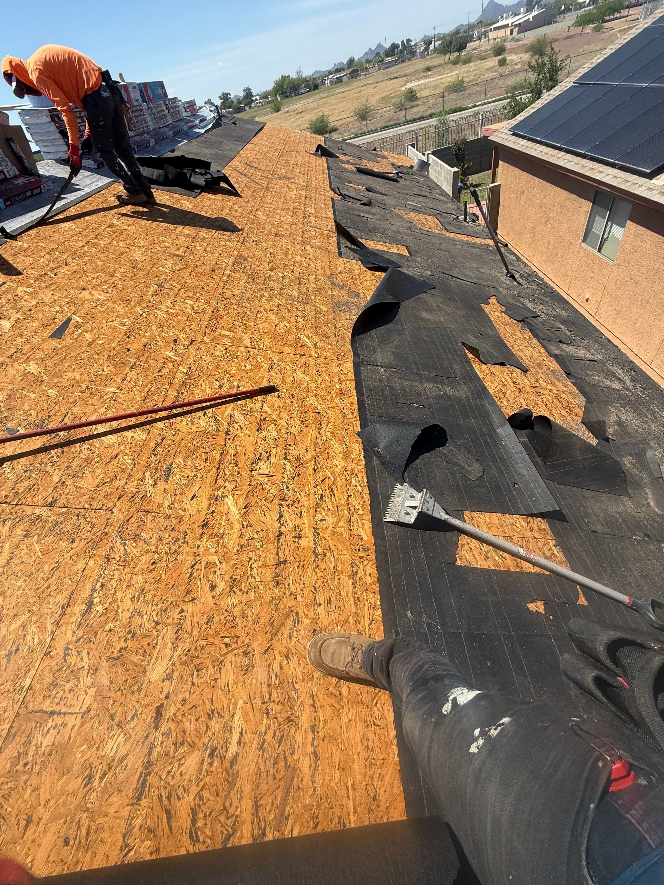 Project in Tucson by West Coast Roofing AZ