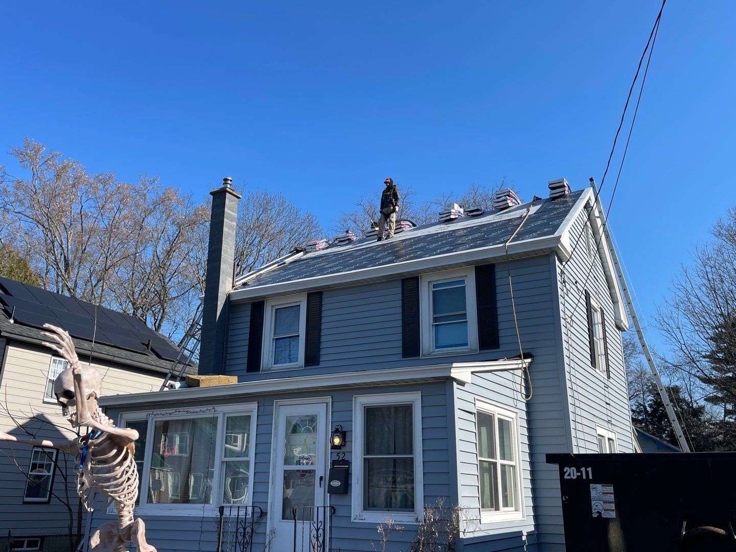 Residential Roofing Installation using GAF Timberline HDZ by Sensible Home Solutions