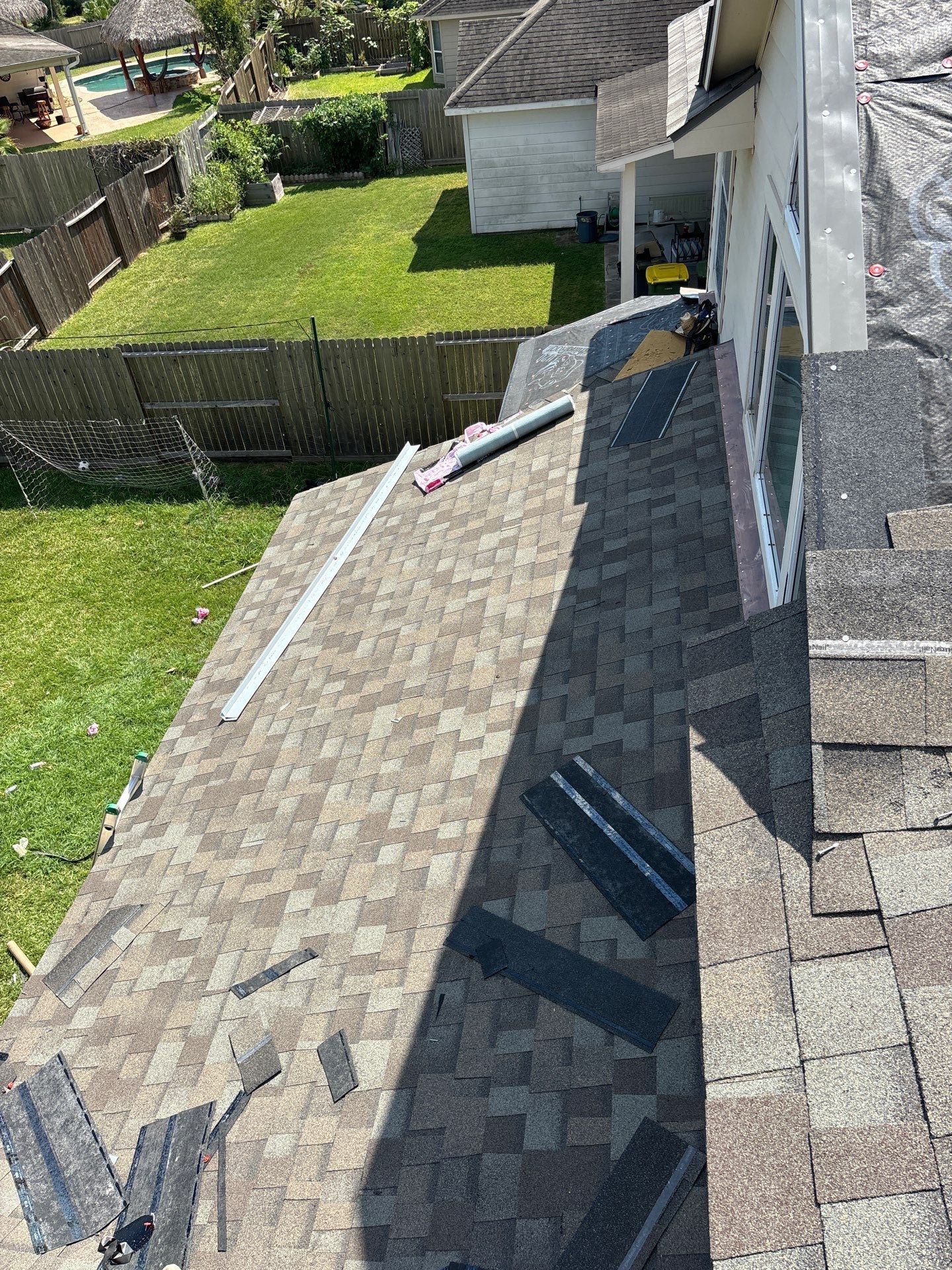 Residential Roofing Installation using Owen's Corning Duration (Lifetime) Shingles by Roof Repair Company