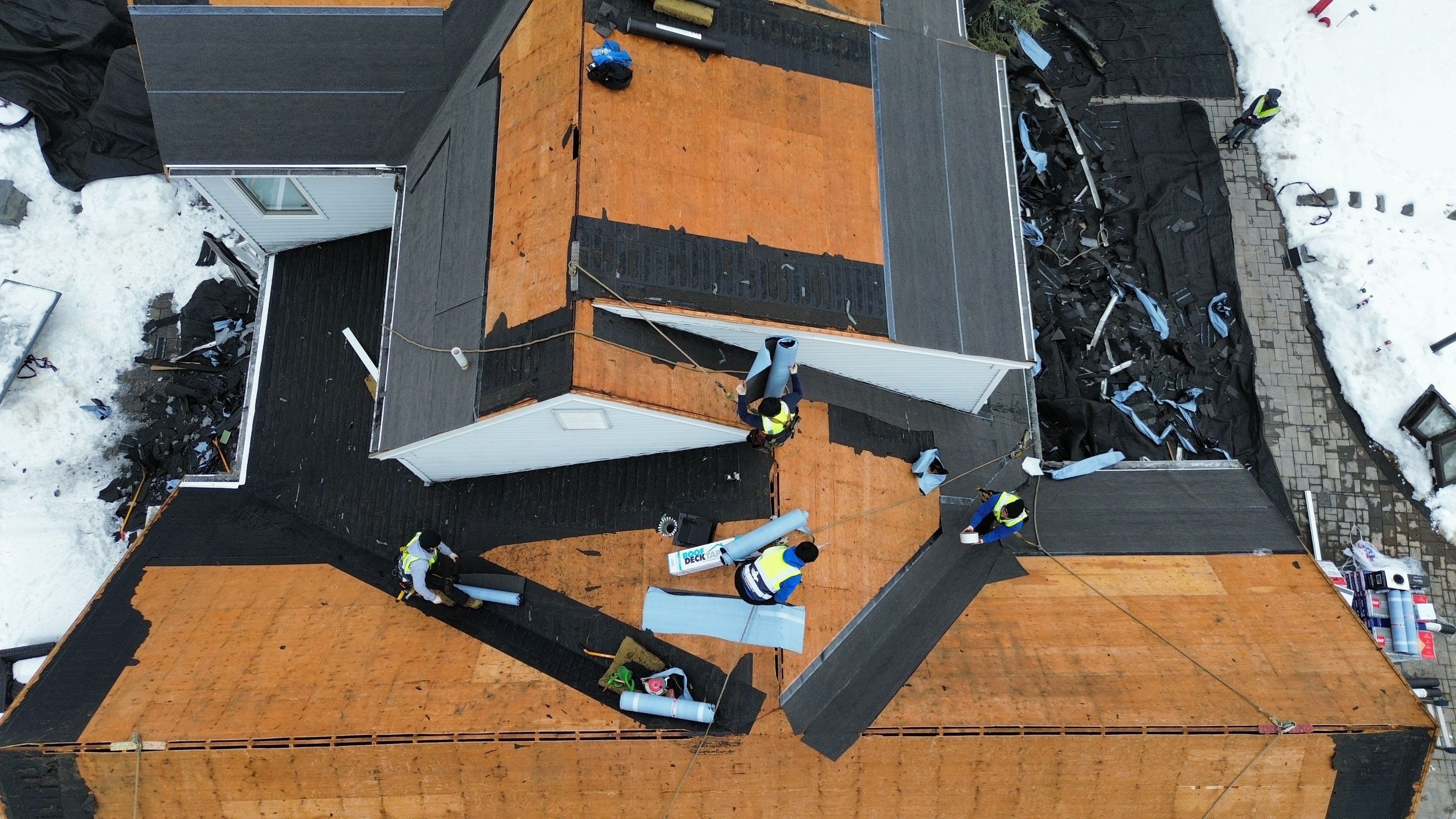 Project in Wethersfield, CT by Eagleview Restoration LLC