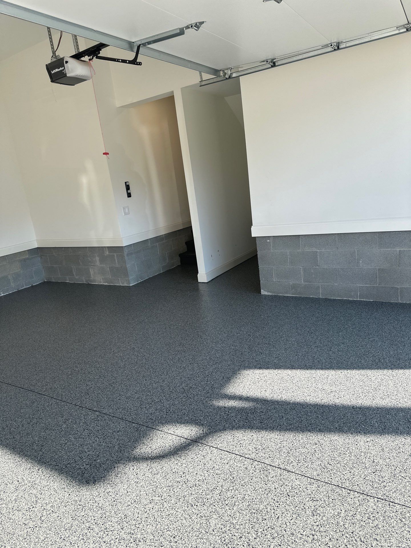 Garage Floor Coating using Nightfall by My Garage Floor Guys