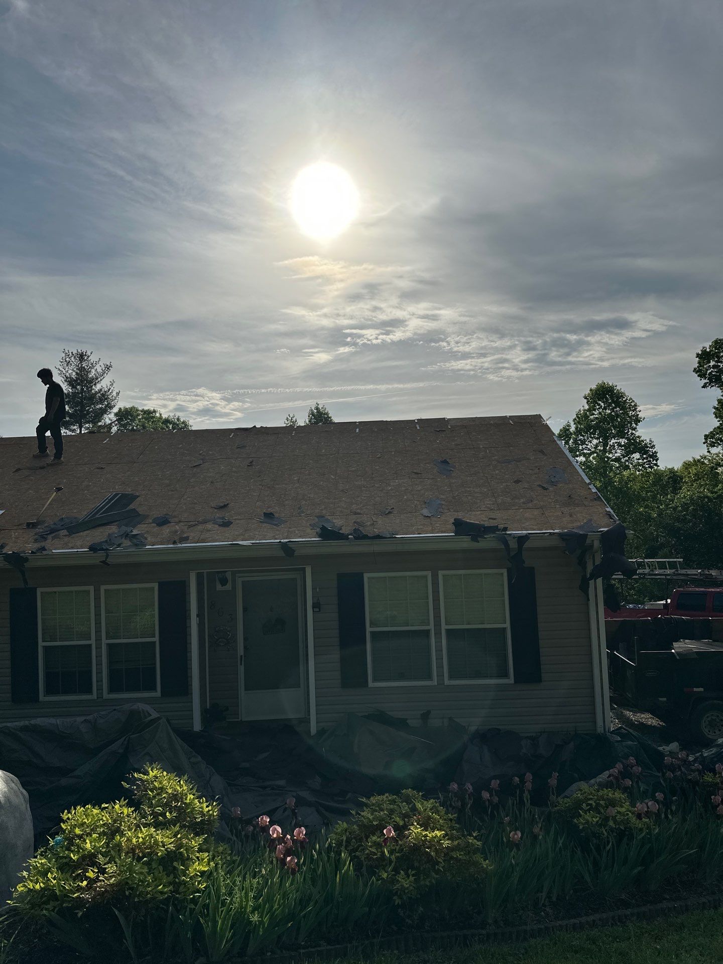 New Roof - GAF Timberline HDZ in Nantucket Morning by Peak 2 Peak Services LLC