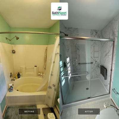 Tub to Shower