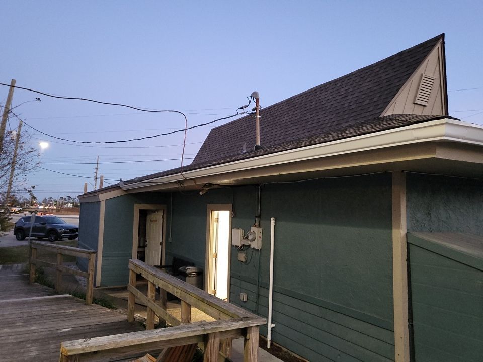 Gutter Installation using Wicker K-Style Seamless Gutters by Gutter Professors