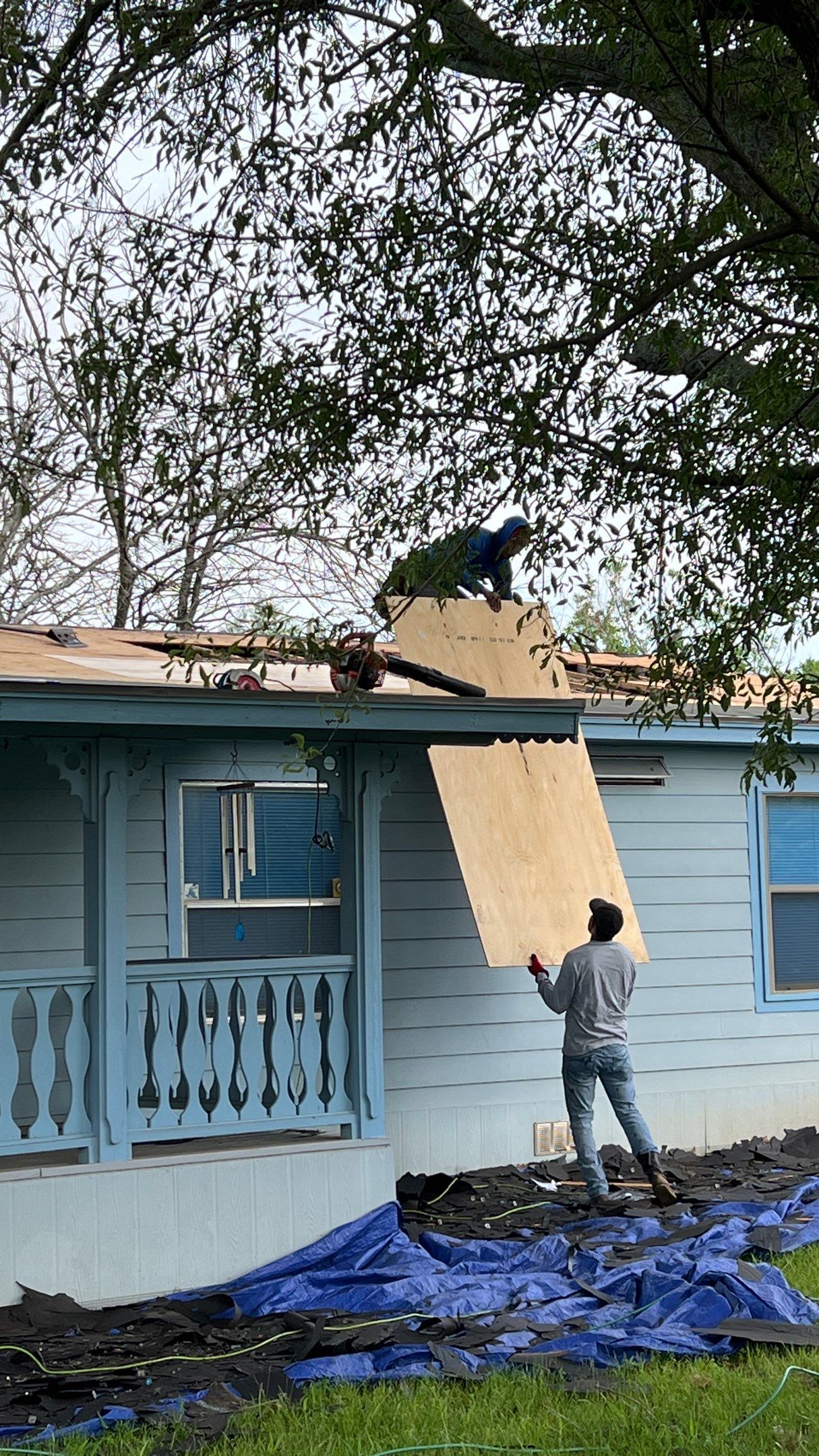 Residential Roofing Installation using Malarkey Vista AR by Harvey Roofing & Construction