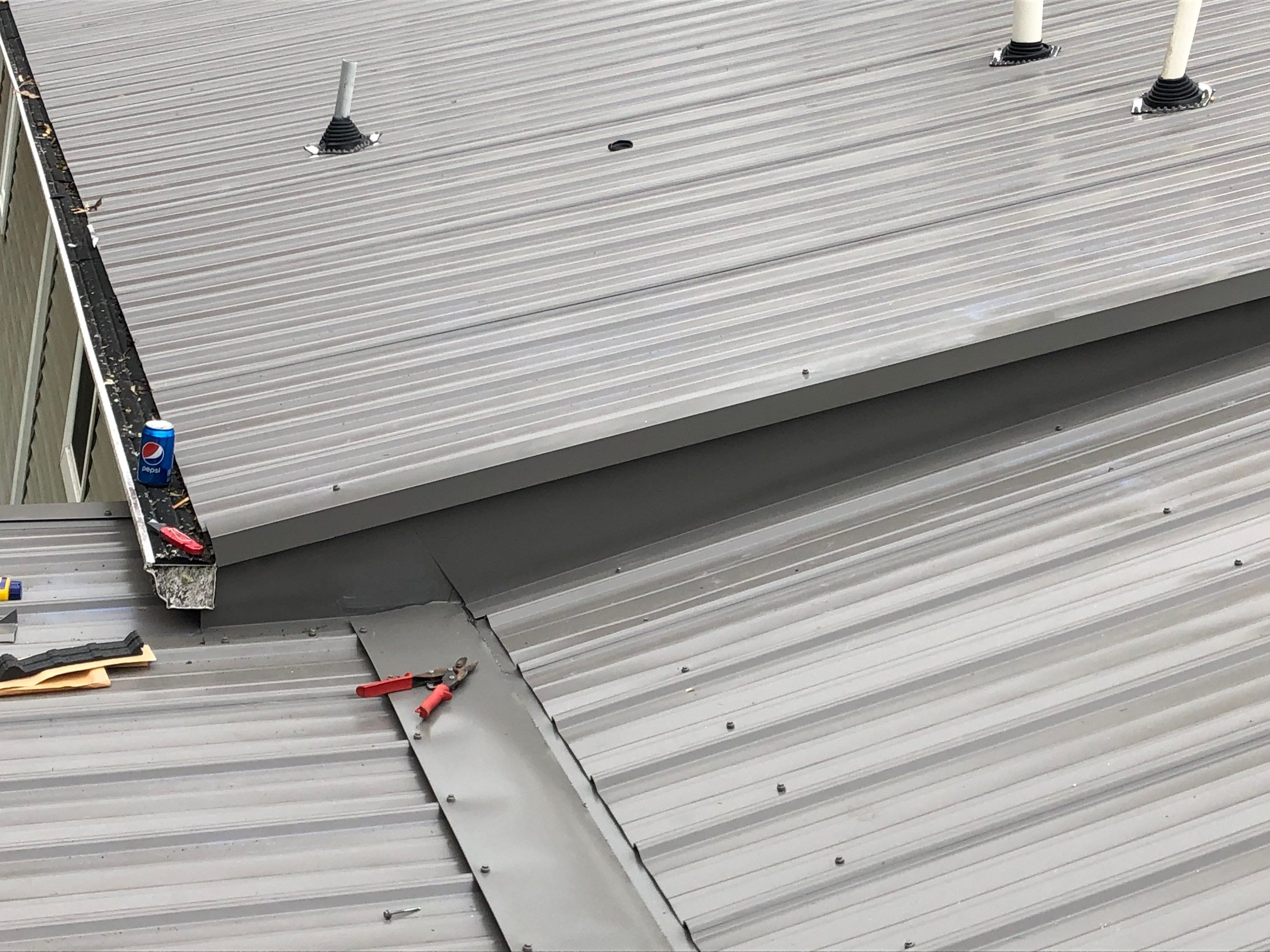 Residential Metal Roofing Installation by Secure Construction Company Inc