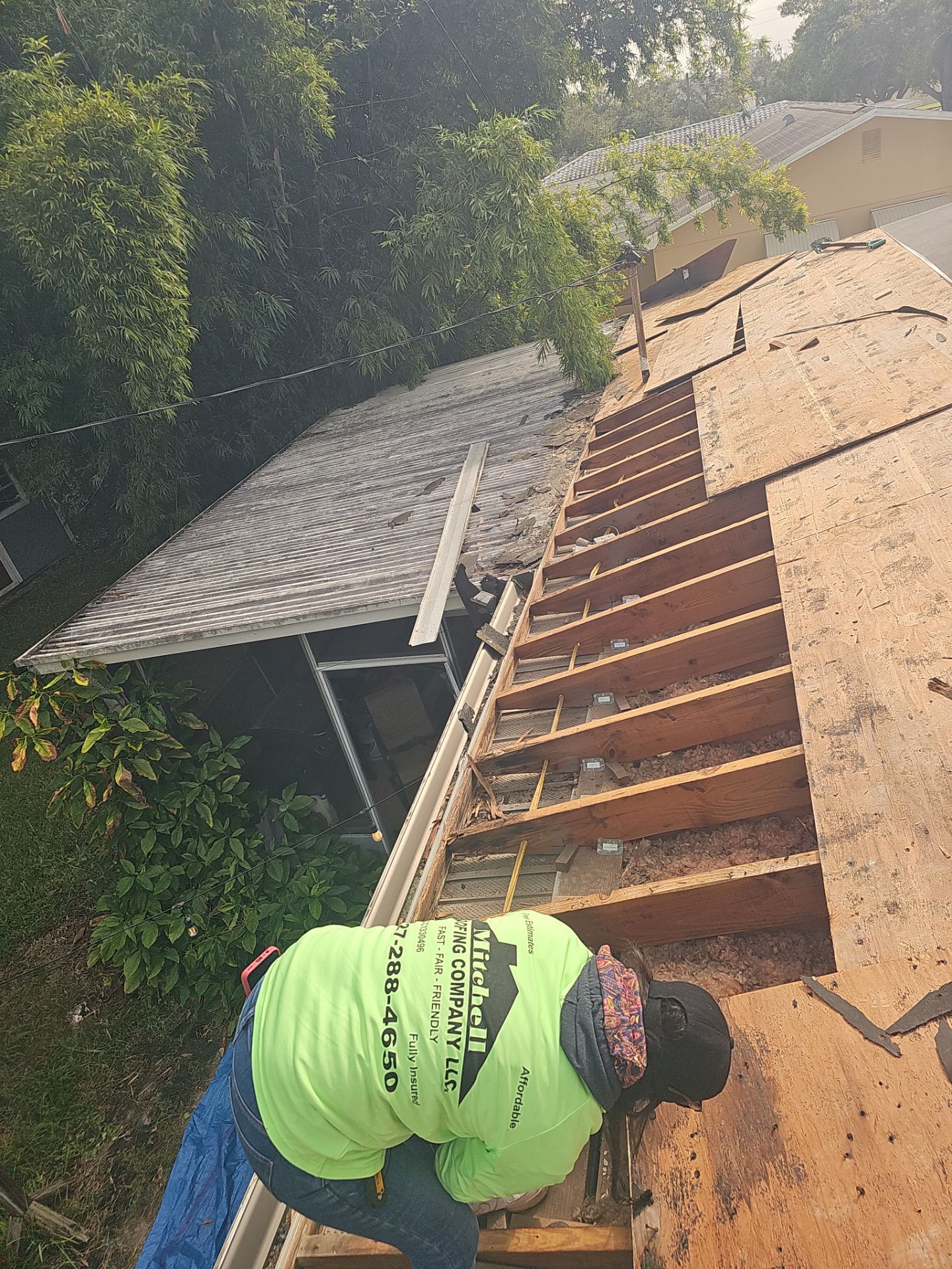 Project in St. Petersburg 33702 by Mitchell Roofing Company LLC