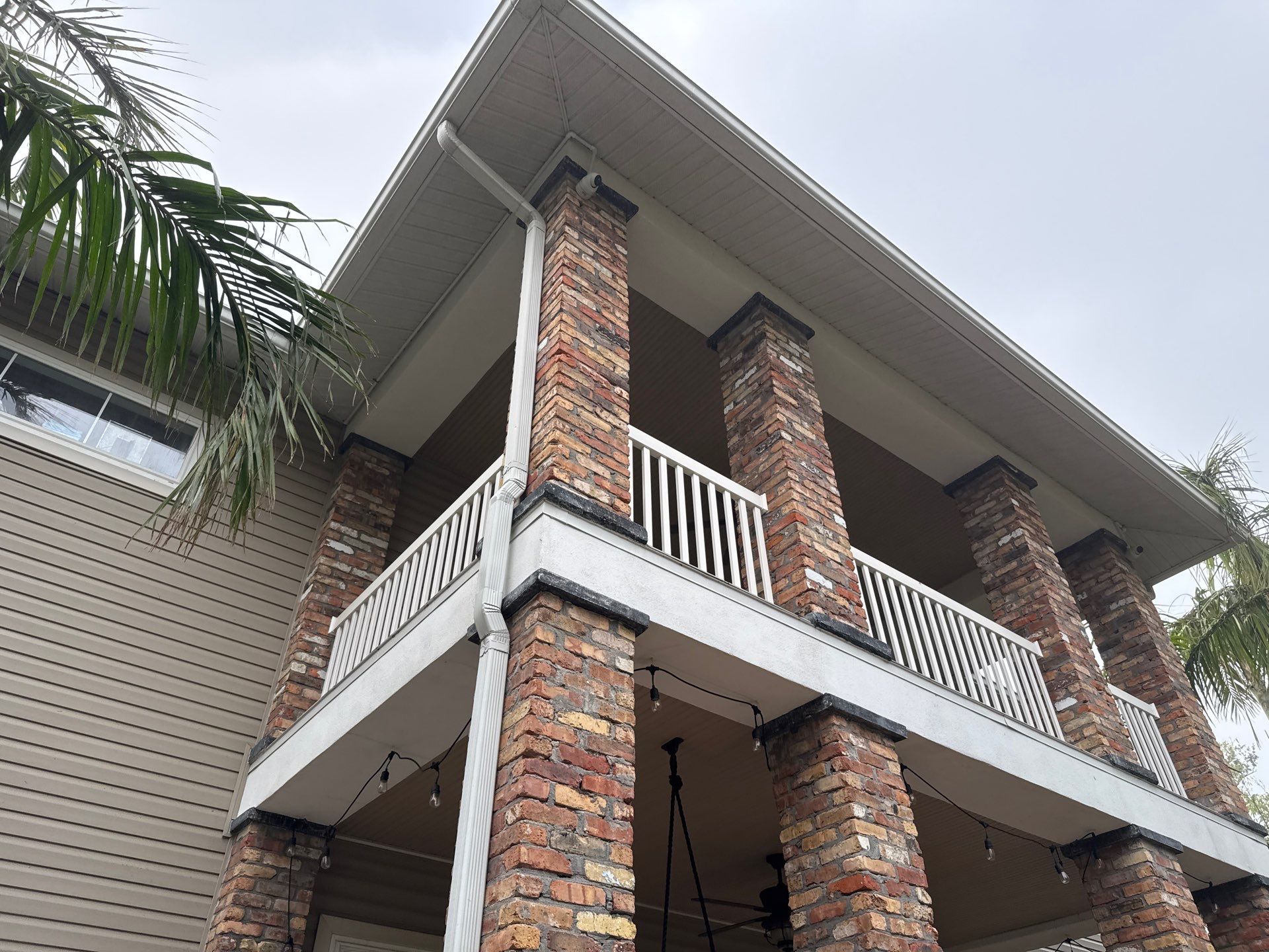 2-Story House Wash and Garage Pressure Washing in Palmetto, FL by Sunshine AquaWash