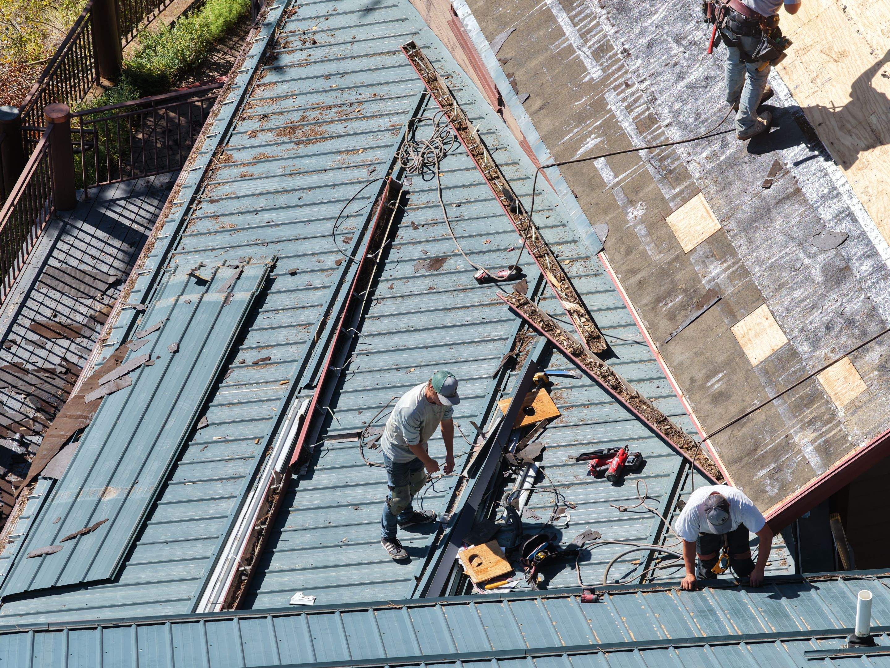 16" Mechanical - Dark Gray  by Montana Roofing Solutions