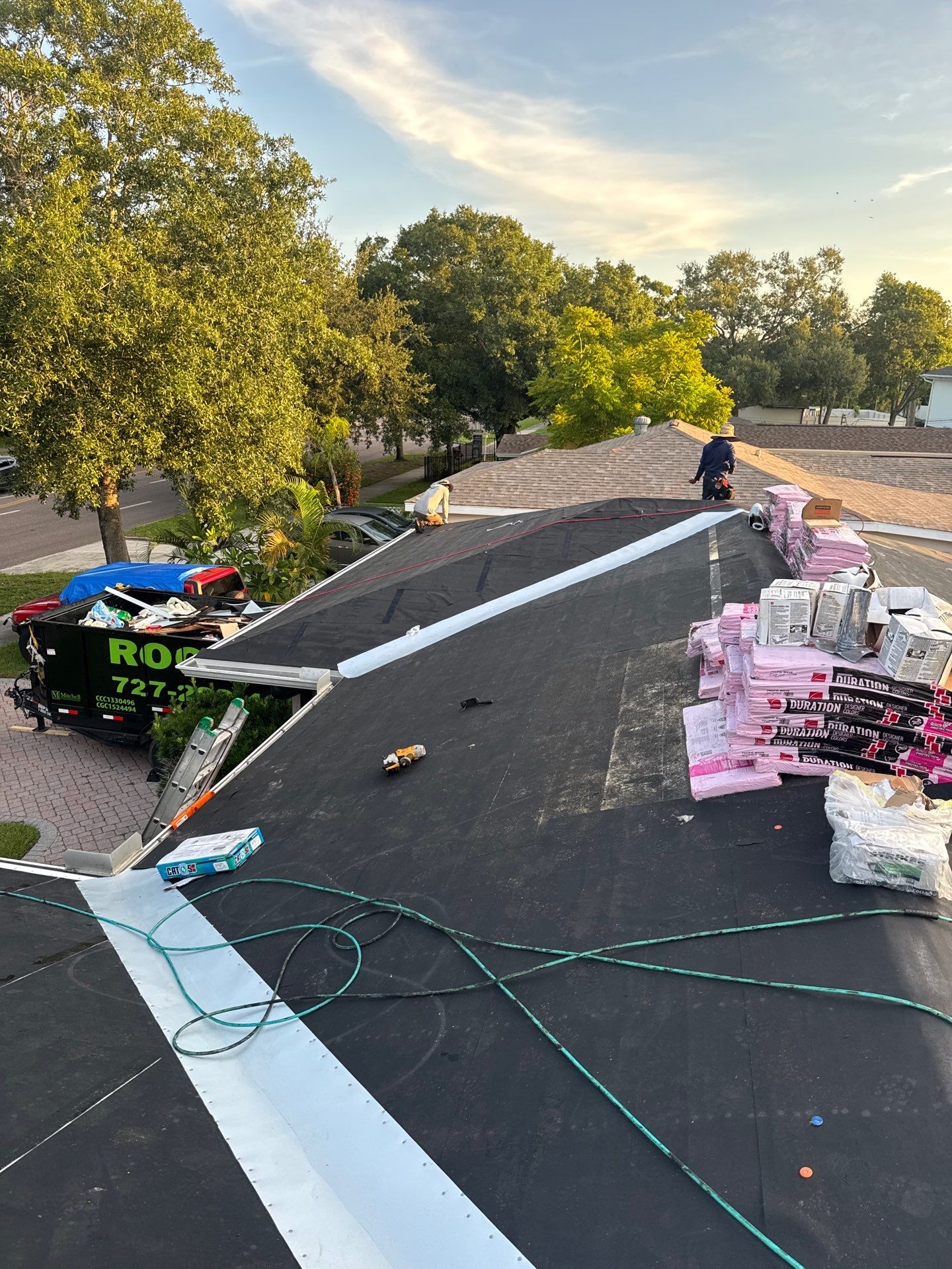 Project in St. Petersburg 33703 by Mitchell Roofing Company LLC 